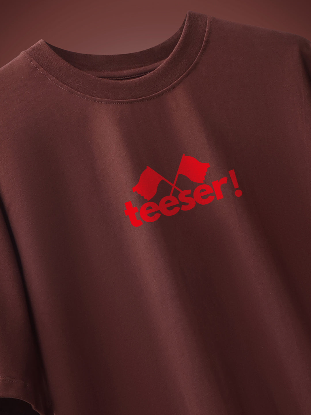 Red Flag Oversized Fit T-Shirt