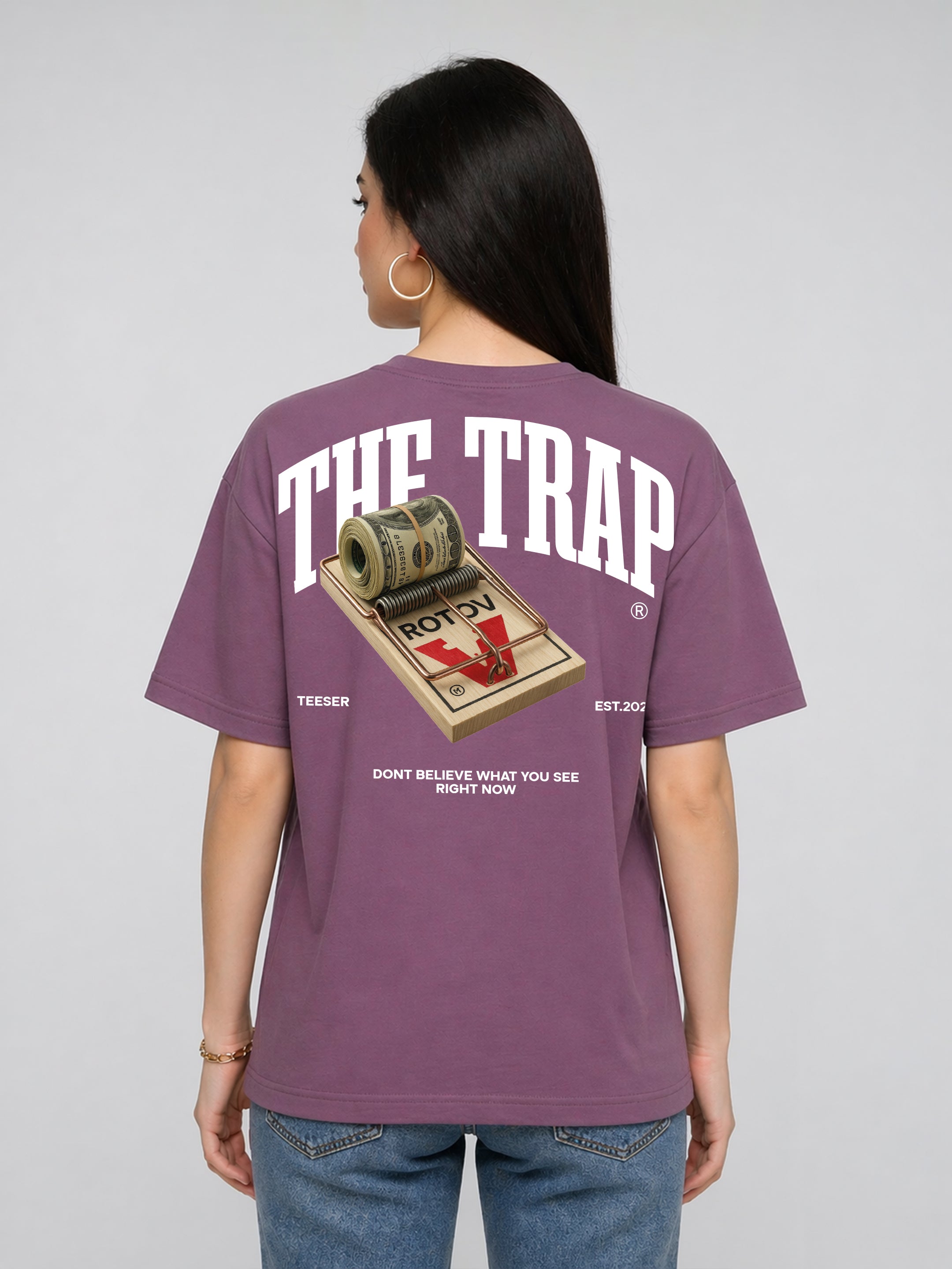 The Trap Oversized Fit T-Shirt For Women