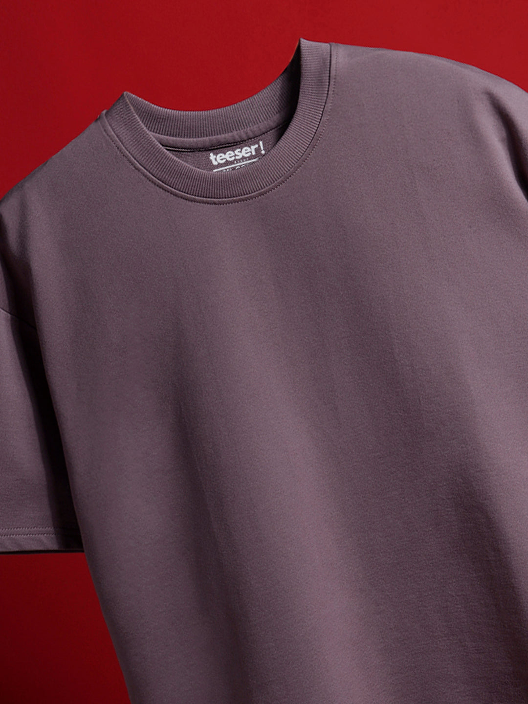 Classic Plum Oversize T-Shirt