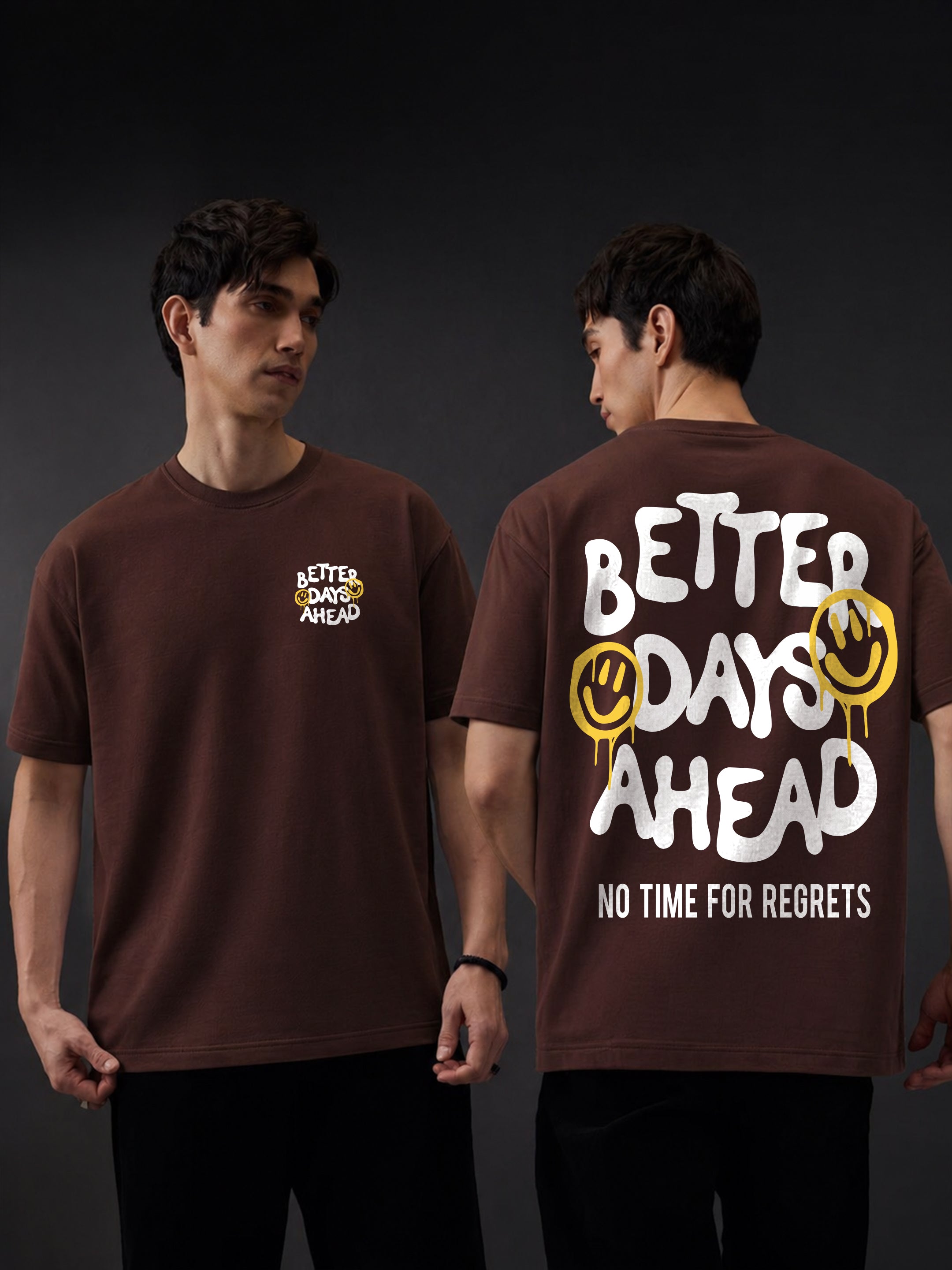 Better Days Ahead Oversized Fit T-Shirt