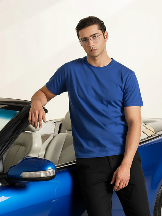 Classic Blue Regular T-Shirt