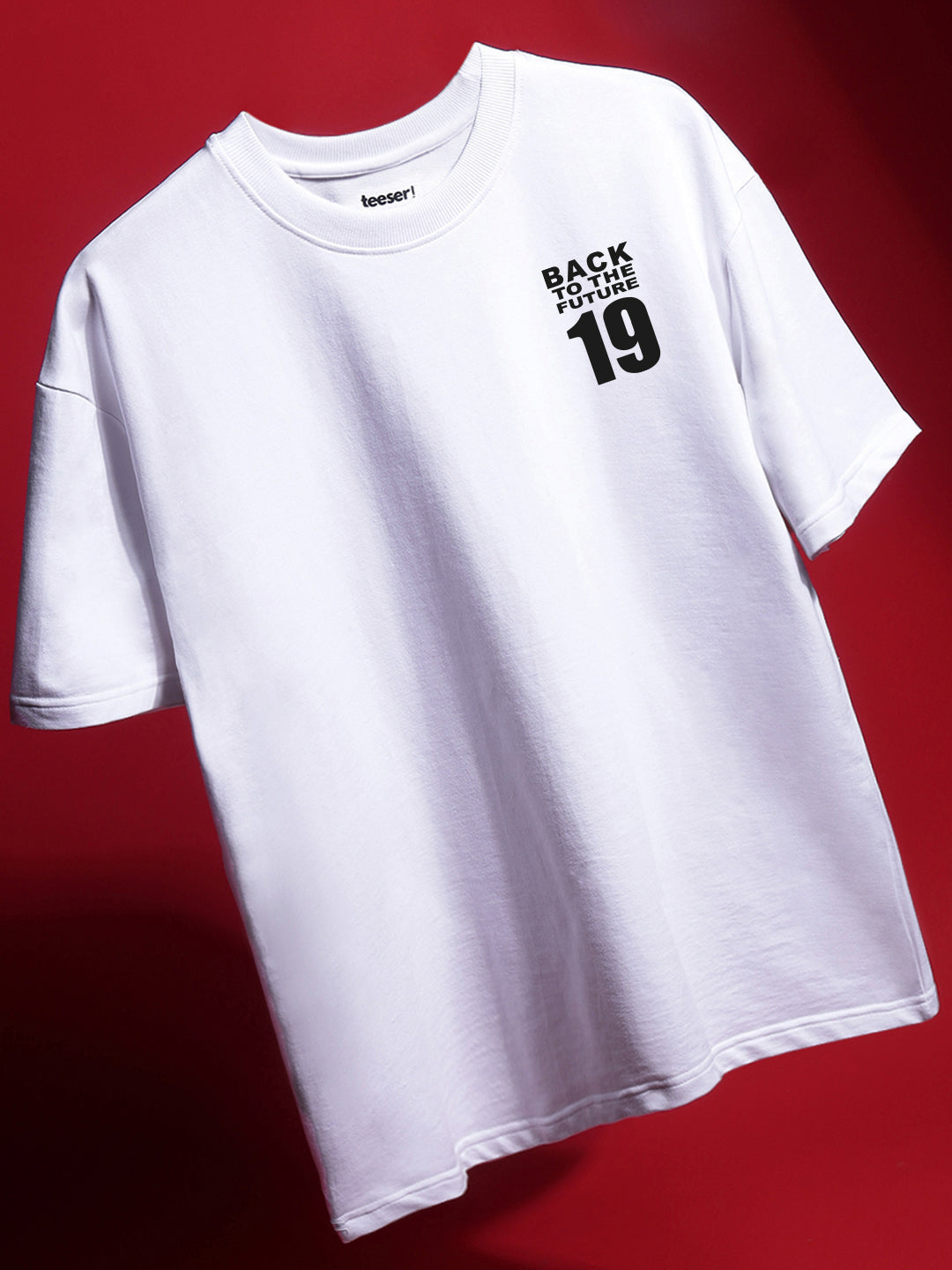 Back to the Future Oversized Fit T-Shirt