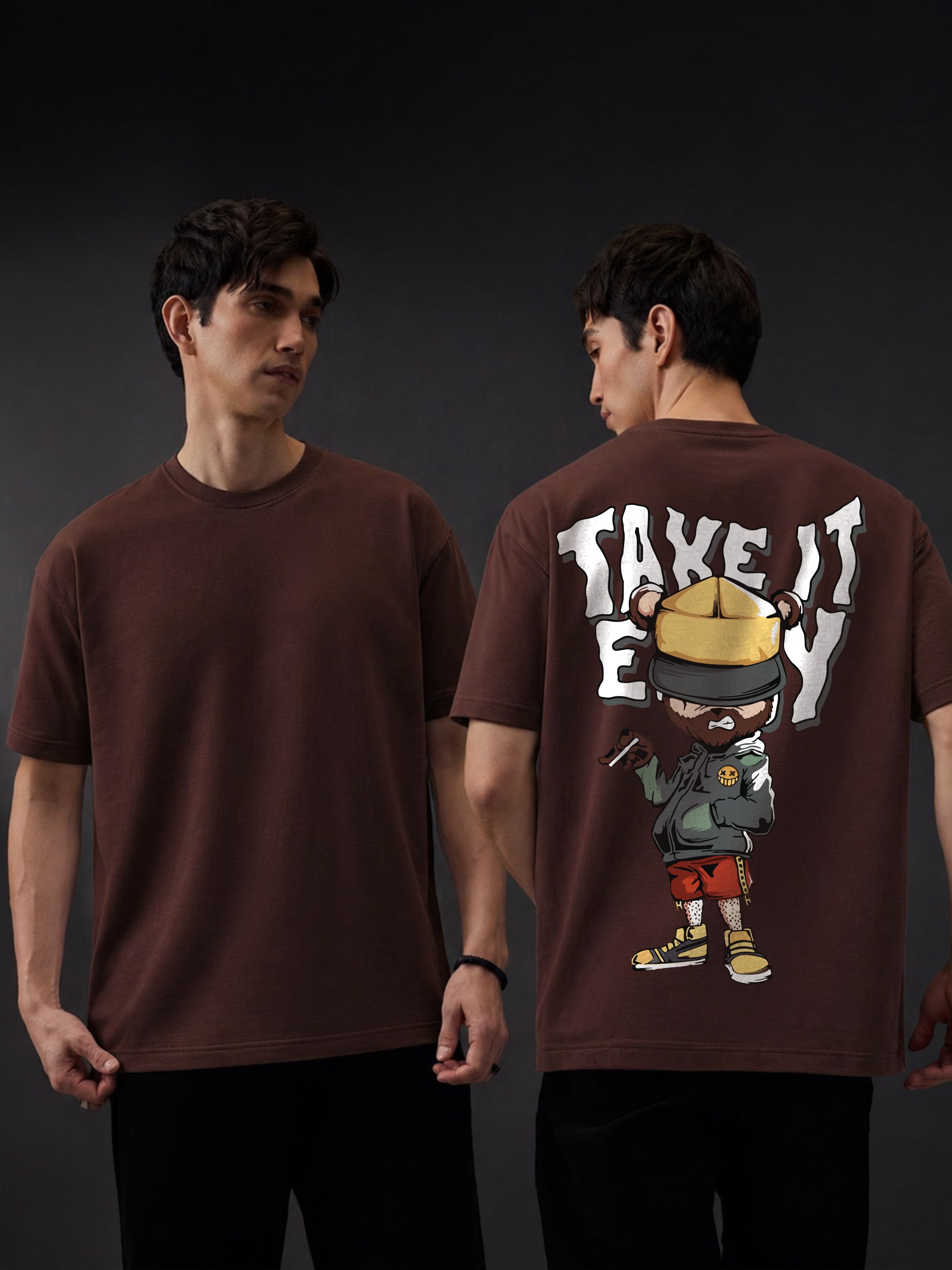 Take It Easy Oversized Fit T-Shirt