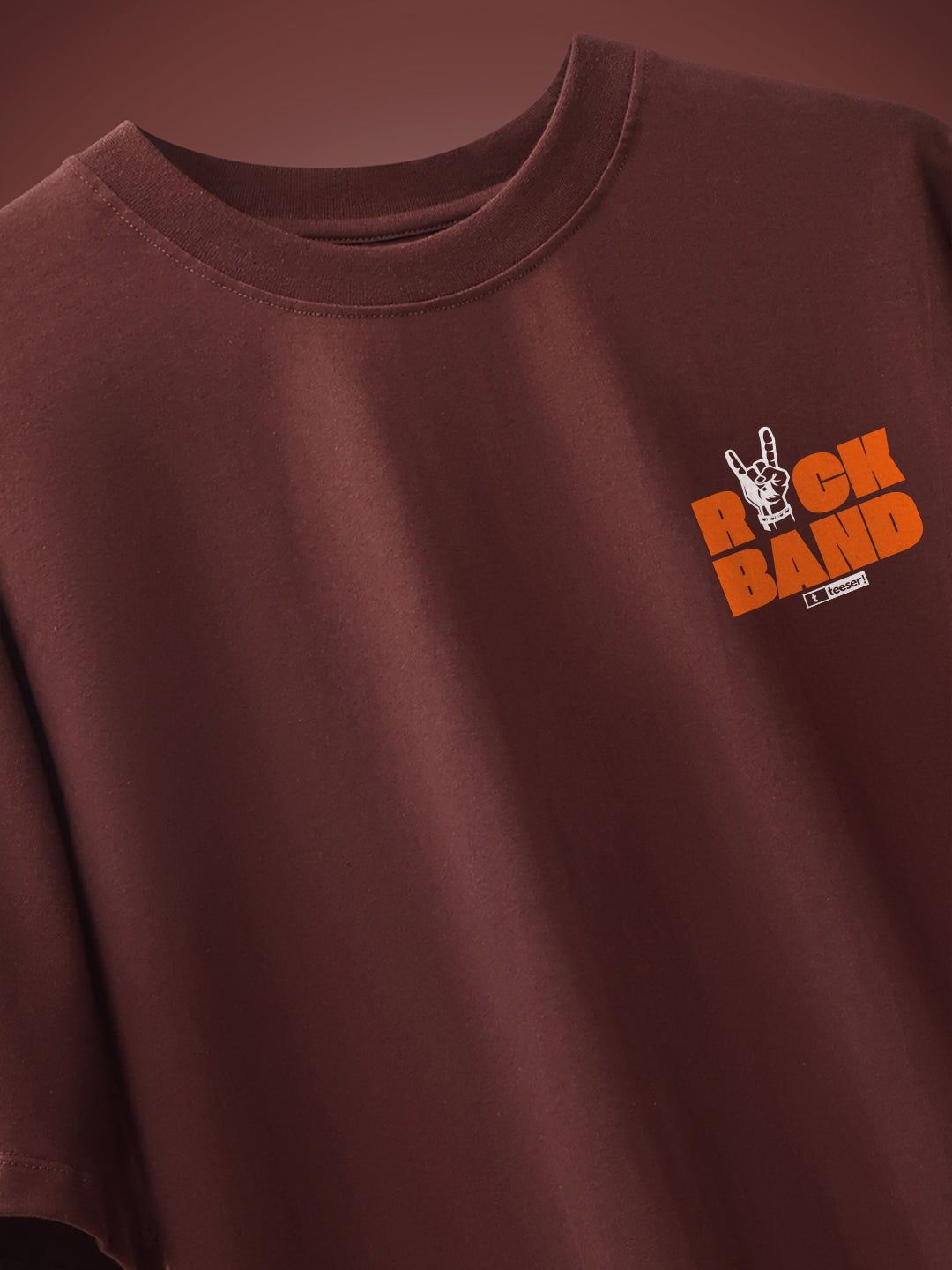 Rock Band Oversized Fit T-Shirt