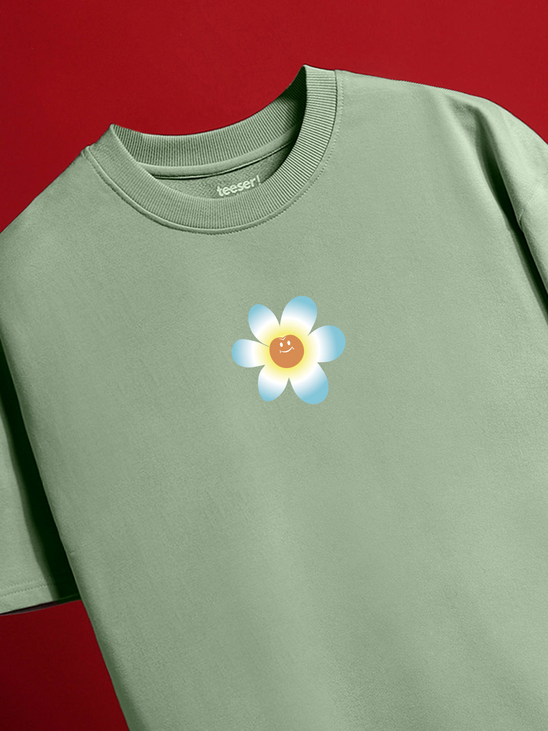 Peachy Beachy Oversized T-Shirt