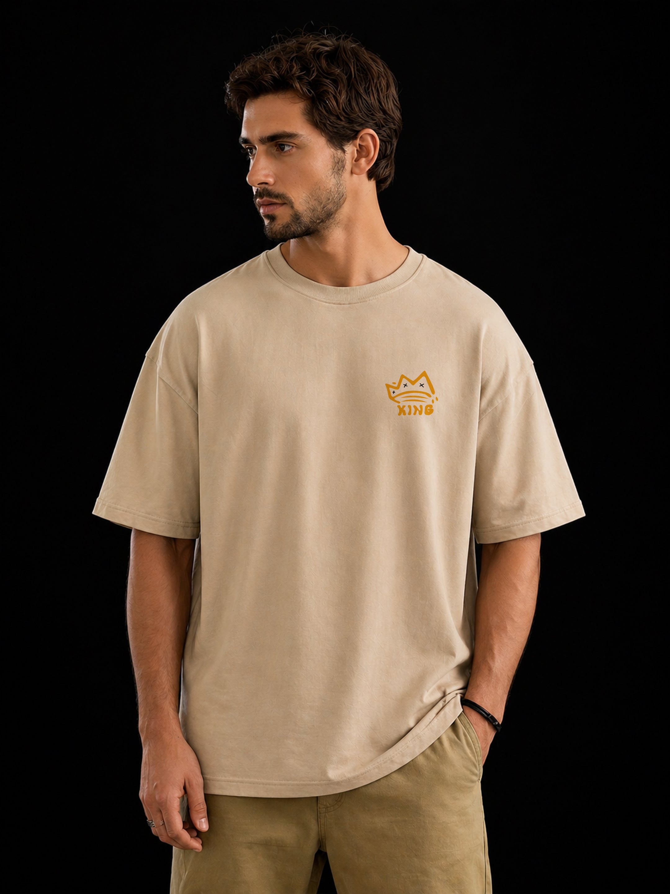 Make Money Not Friend Oversized Fit T-Shirt