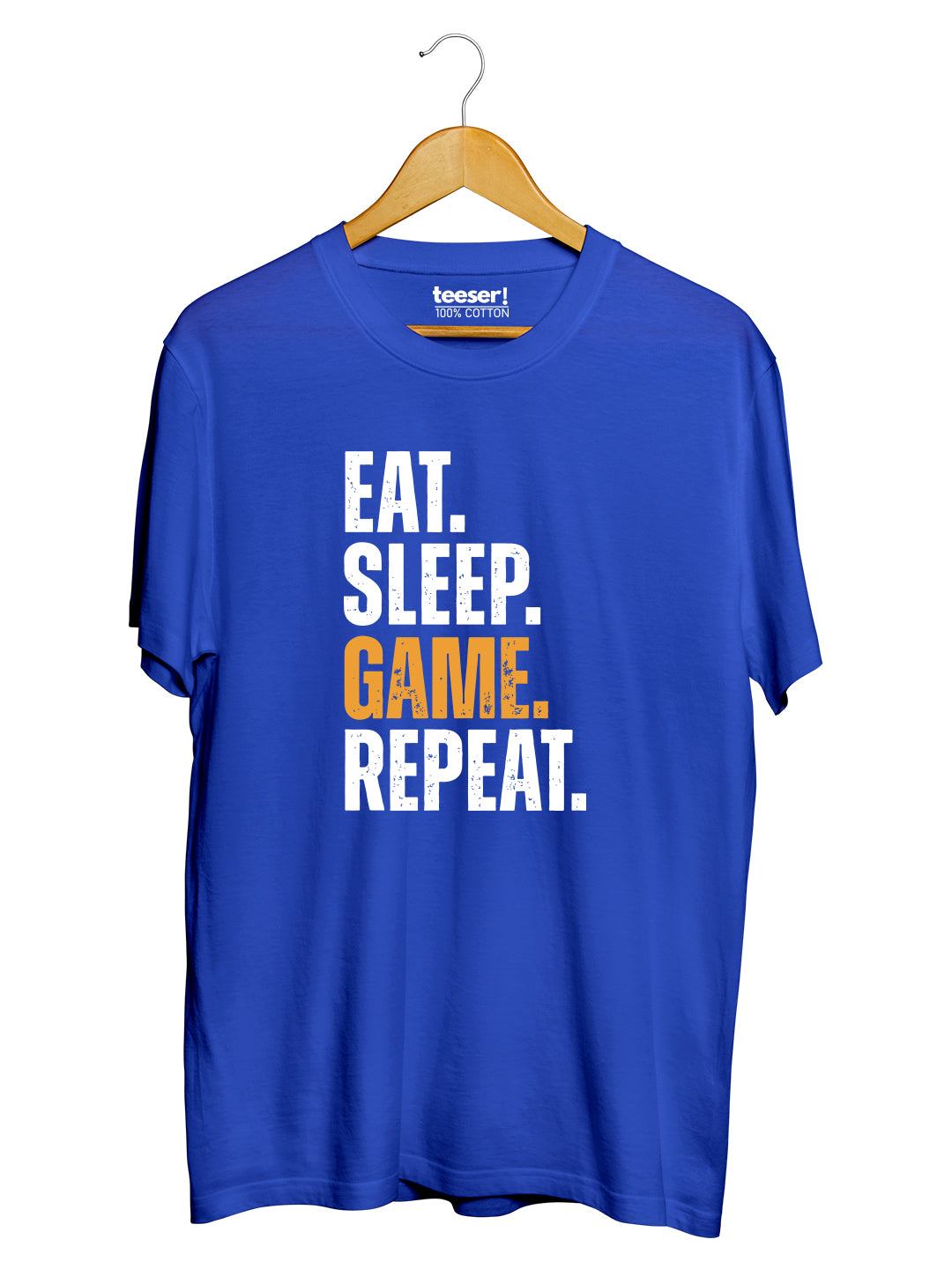 Eat Sleep Game Repeat Regular Fit T-Shirt