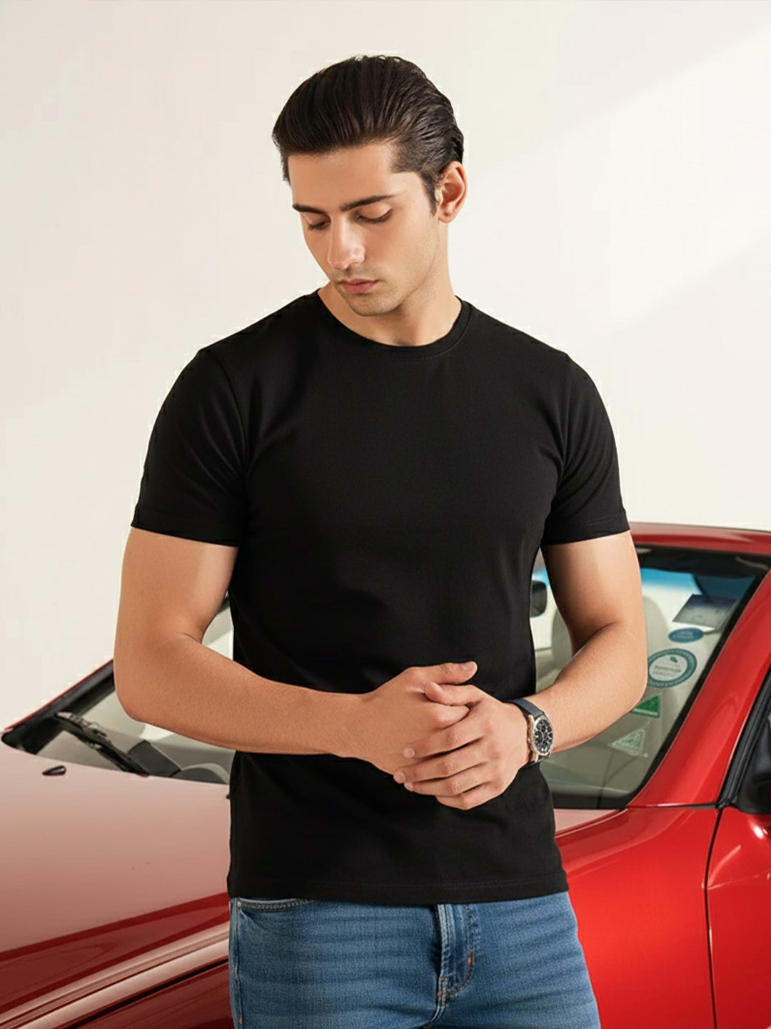 Classic Black Regular T-Shirt