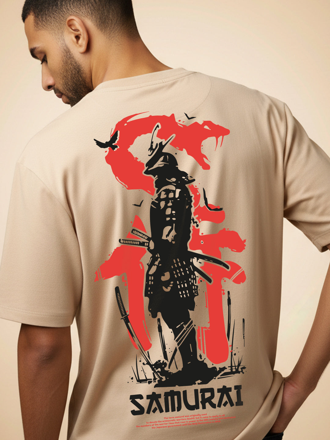 Samurai Oversized Fit T-Shirt