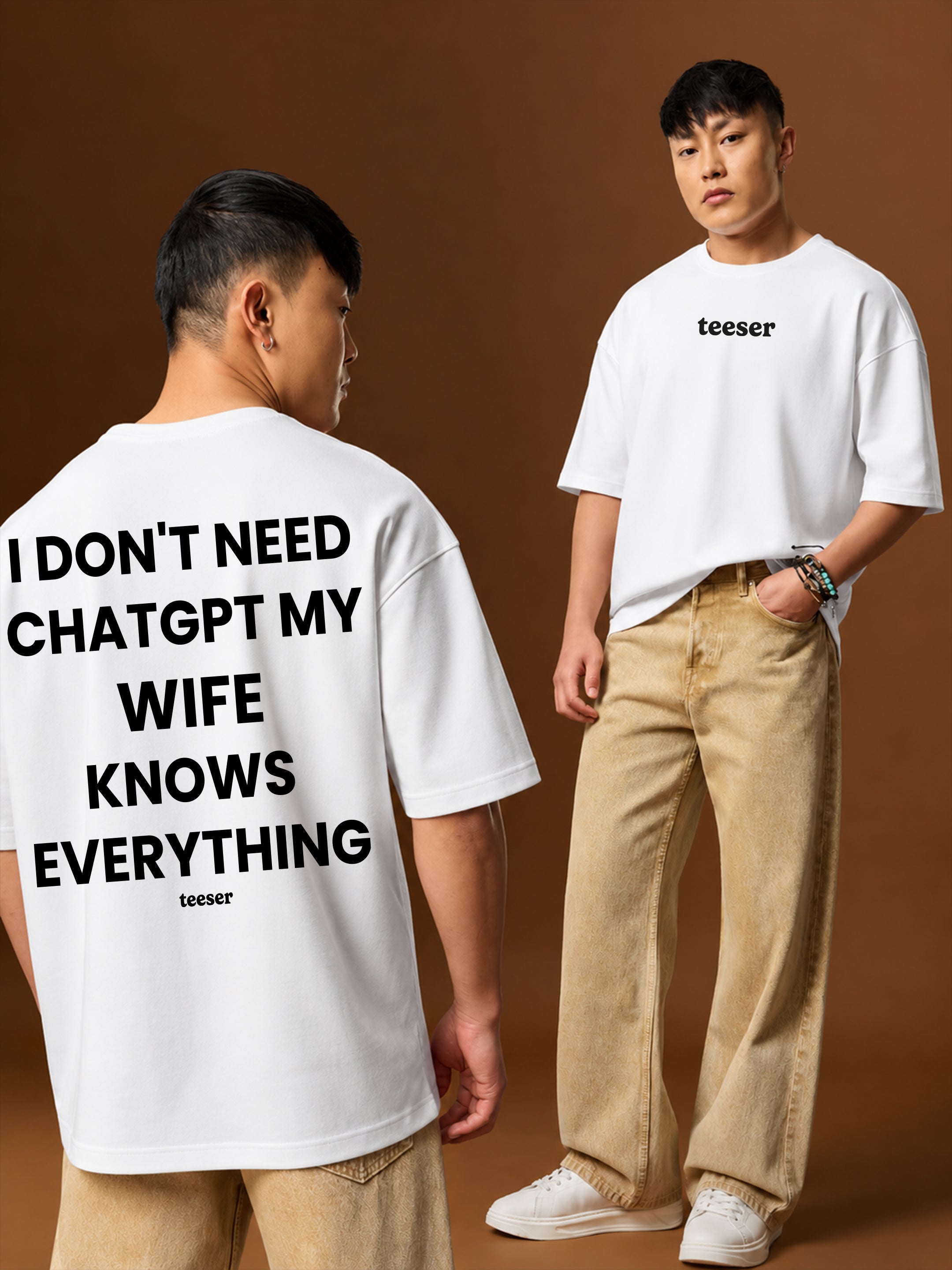 My Wife Knows Everything Oversized T-Shirt