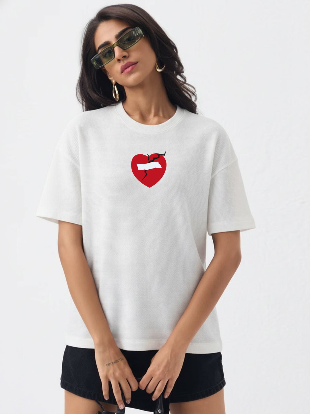 Already Broken Oversized Fit T-Shirt For Women