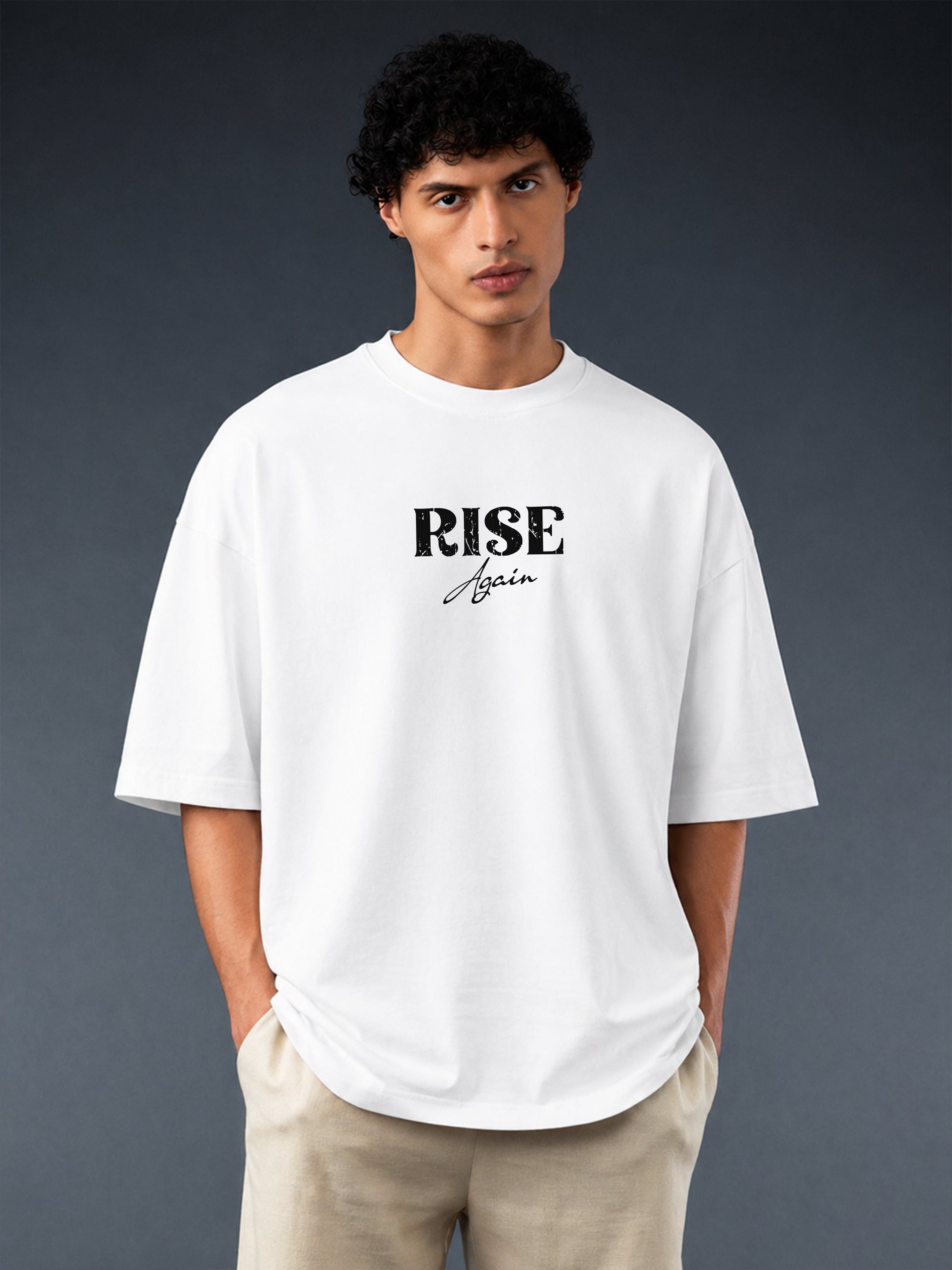 Rise Again Oversized Fit T-Shirt