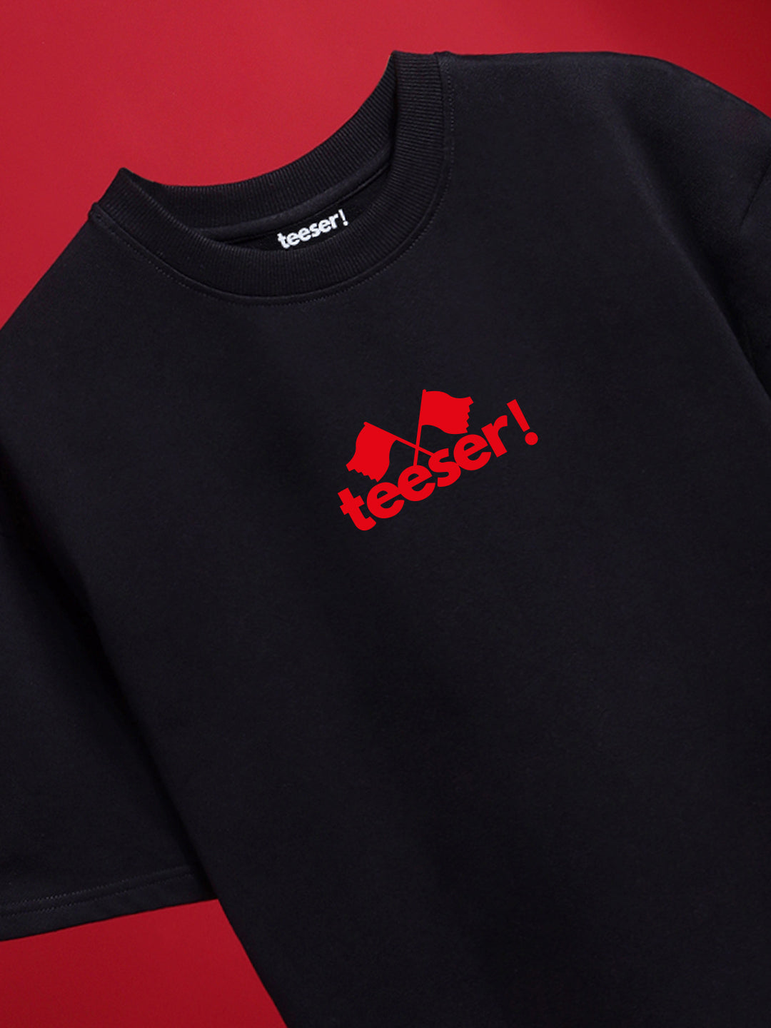 Red Flag Oversized Fit T-Shirt