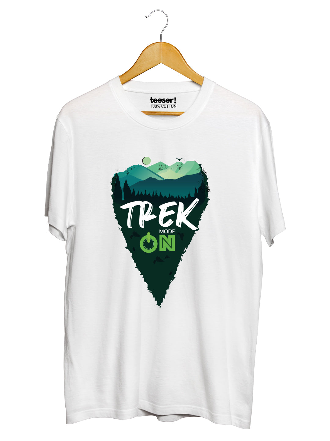 Trek Mode On Regular Fit T-Shirt