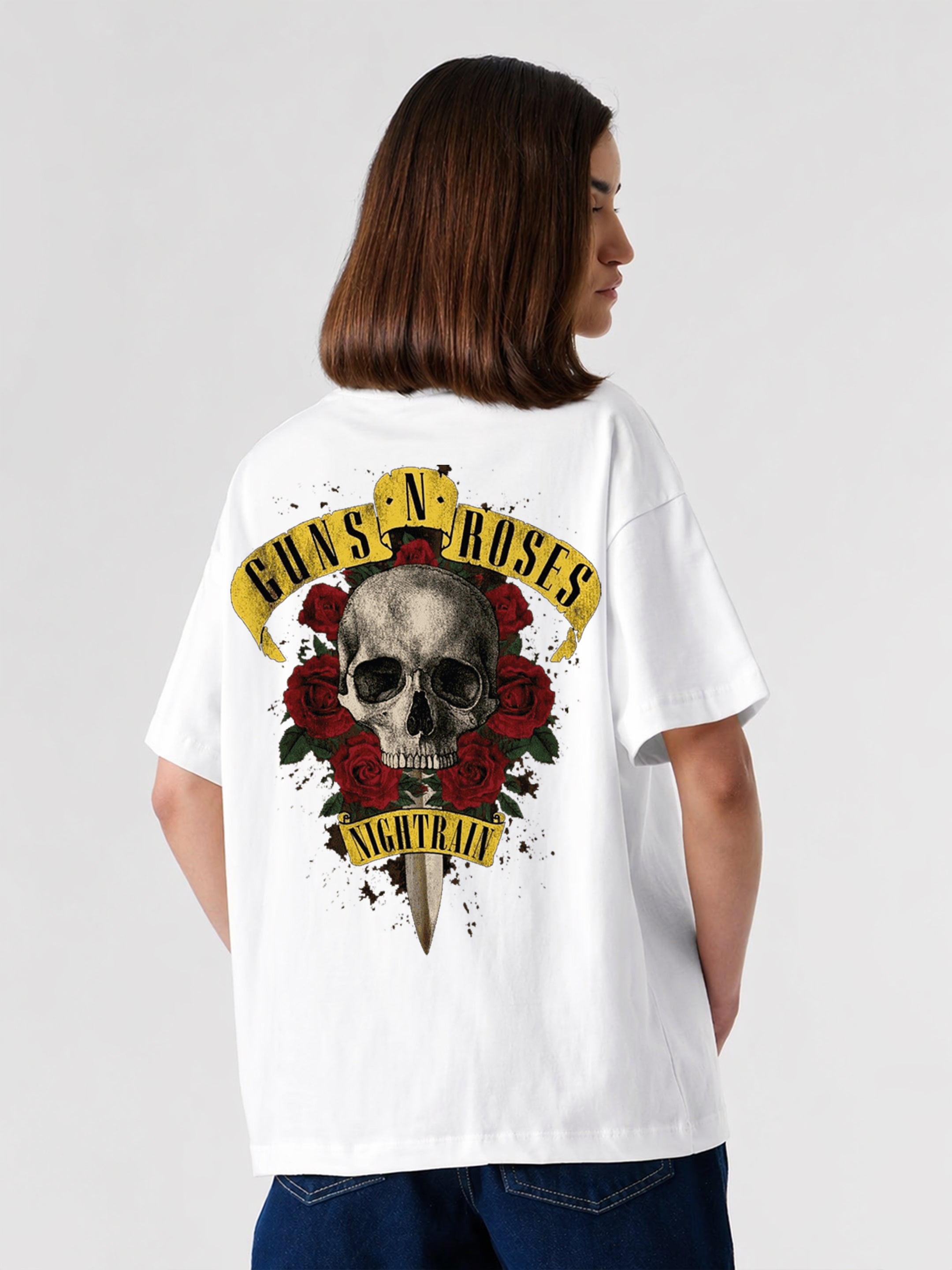 Guns N Roses Oversize T-Shirt For Women
