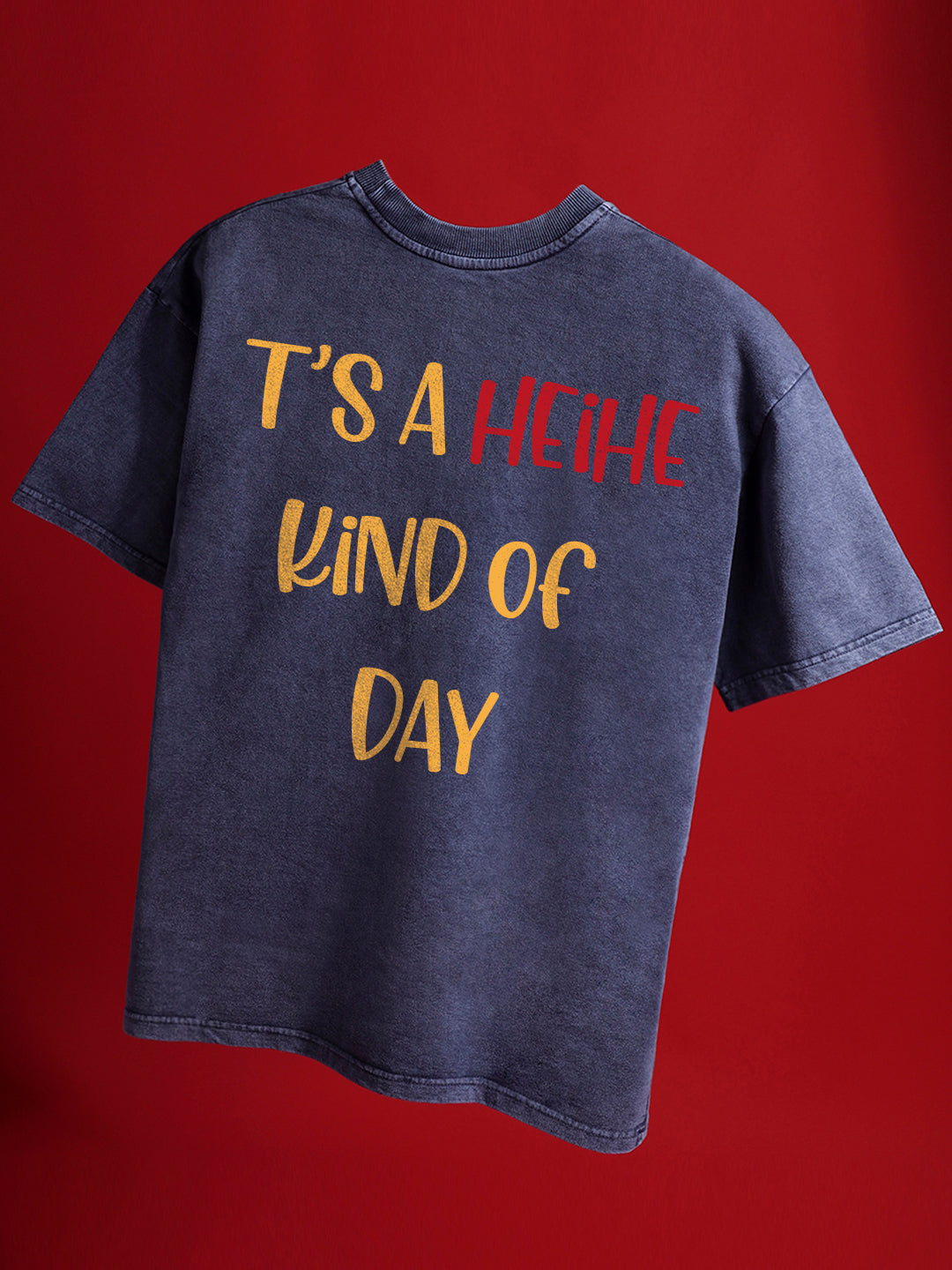 Kind of Day Oversized Crew Neck T-Shirt