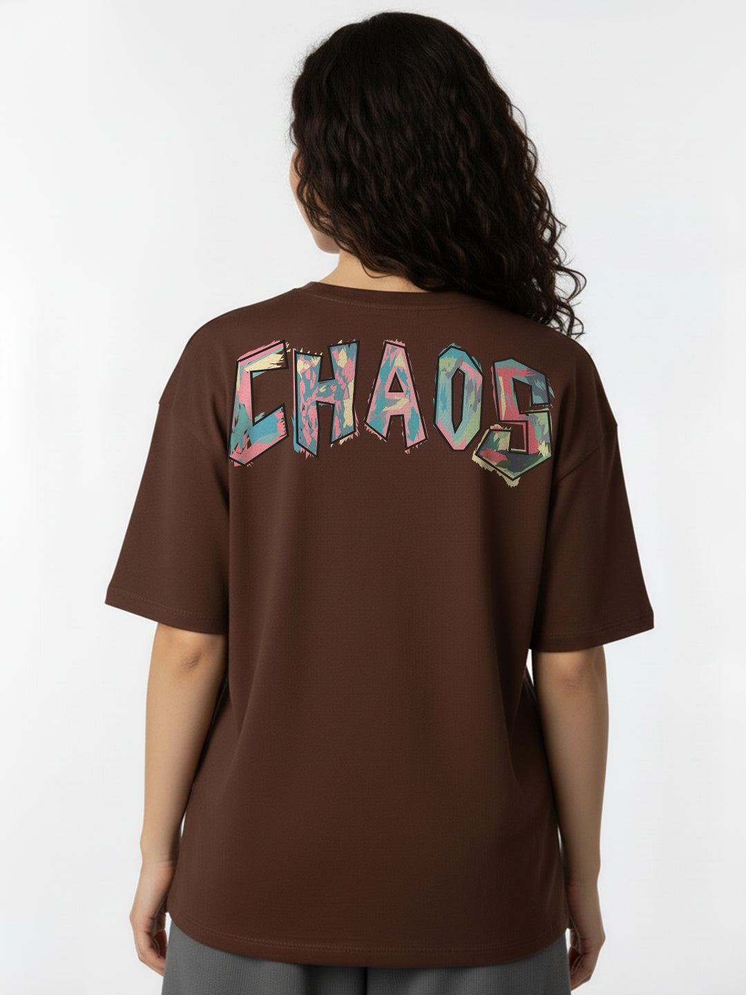 Chaos Oversized Fit T-Shirt For Women