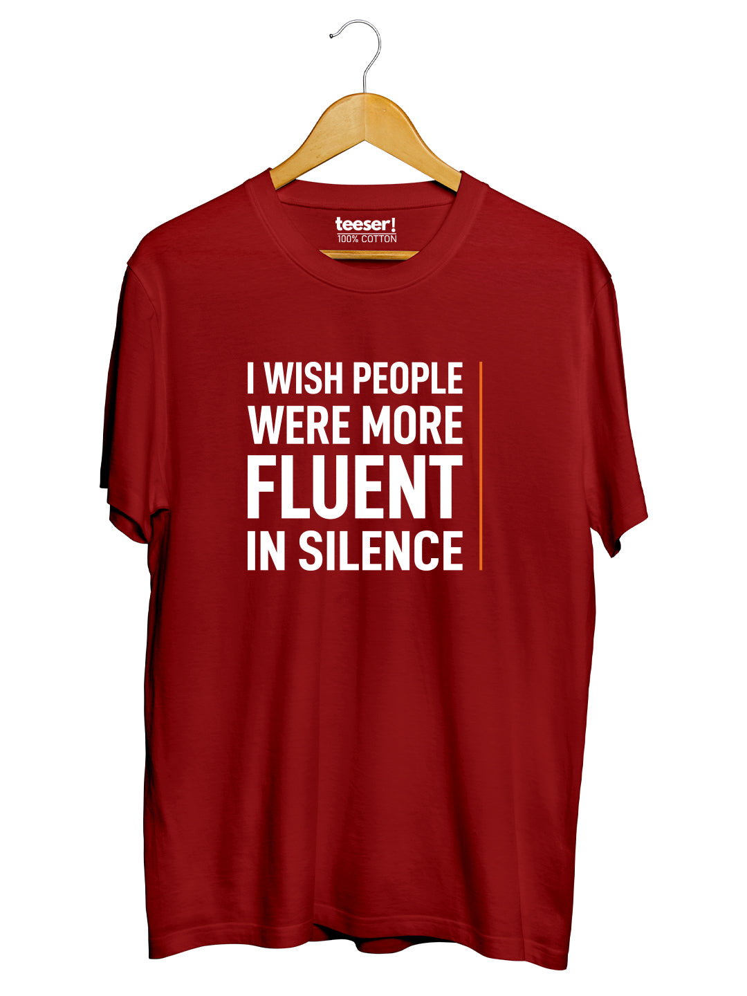 Fluent In Silence Regular Fit T-Shirt