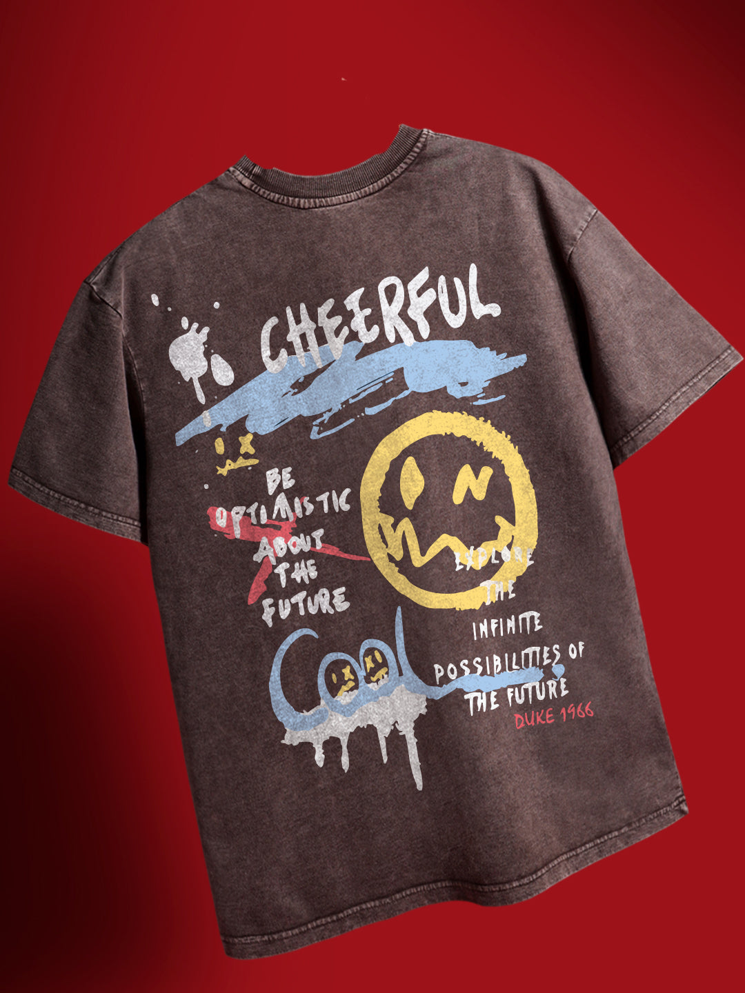 Cheerful Oversized Fit T-Shirt