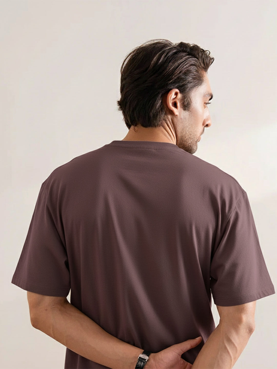 Classic Plum Oversize T-Shirt