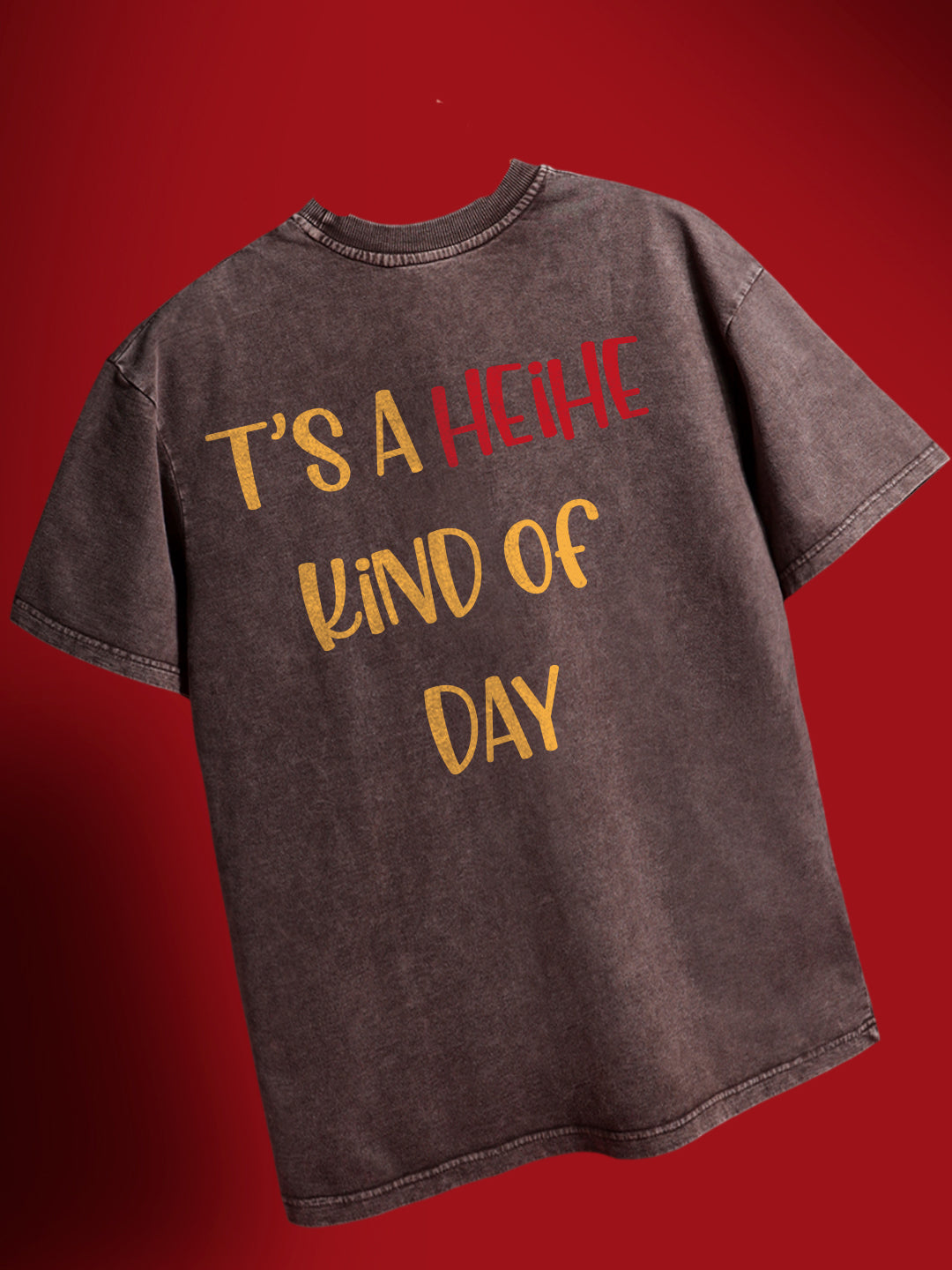 Kind of Day Oversized Crew Neck T-Shirt