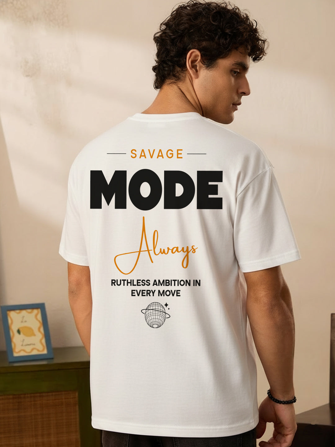 Savage Mode Oversized Fit T-Shirt