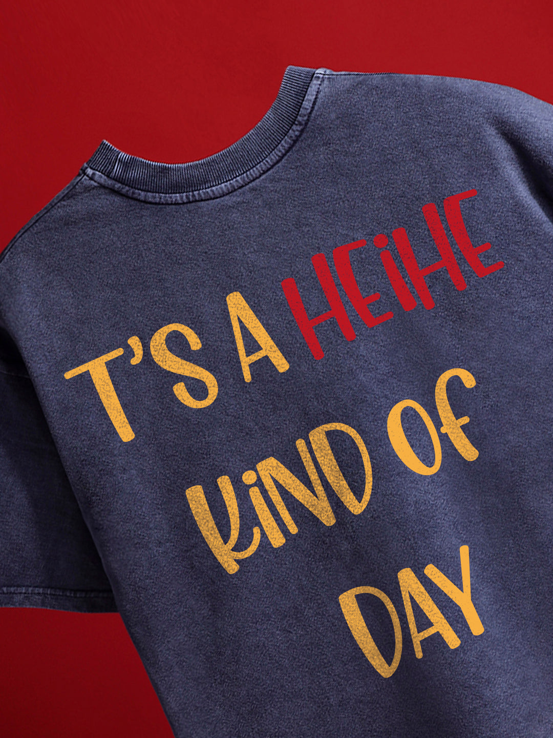 Kind of Day Oversized Crew Neck T-Shirt