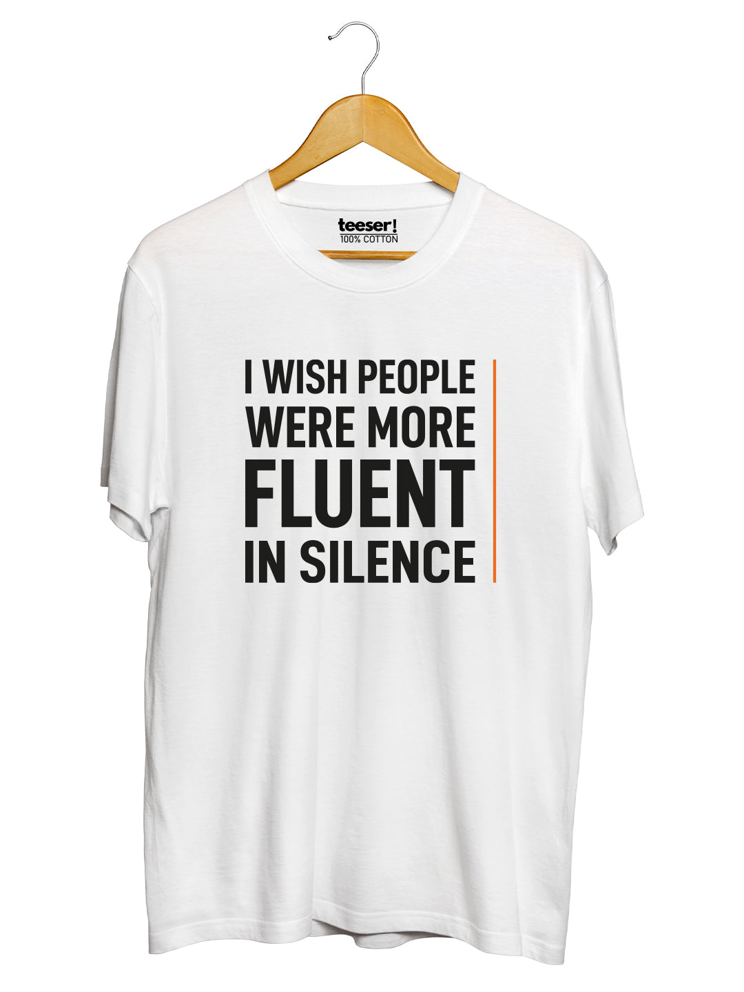 Fluent In Silence Regular Fit T-Shirt