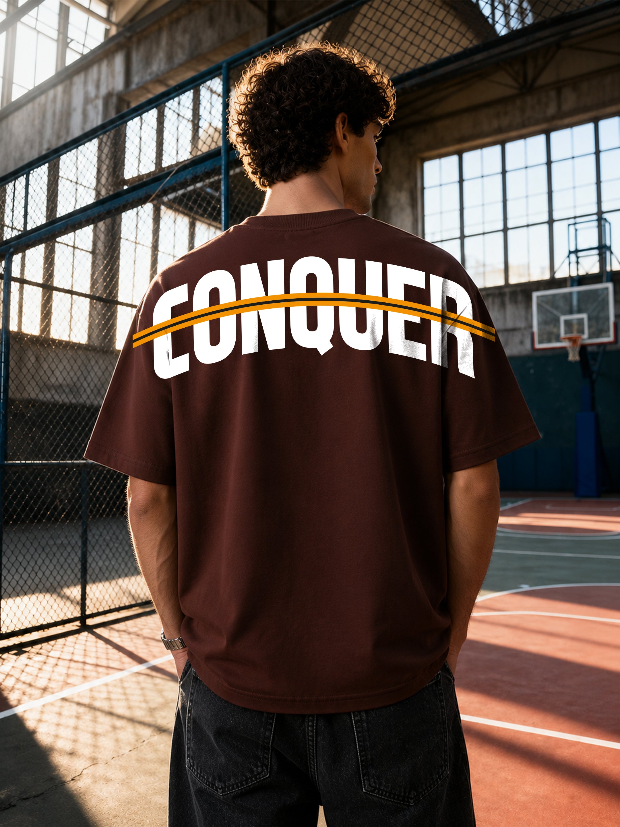 Conquer Oversized Fit T-Shirt
