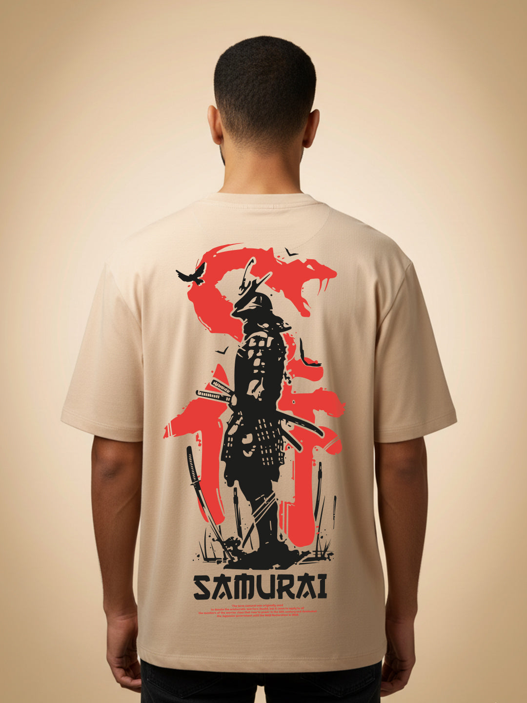 Samurai Oversized Fit T-Shirt