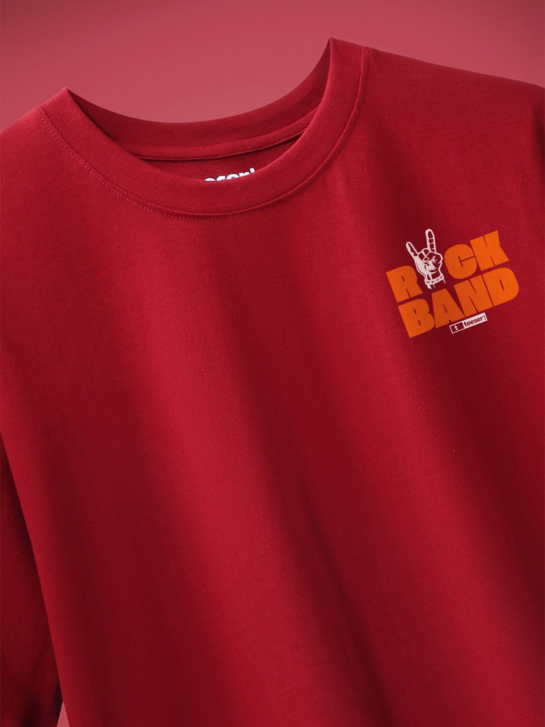 Rock Band Oversized Fit T-Shirt