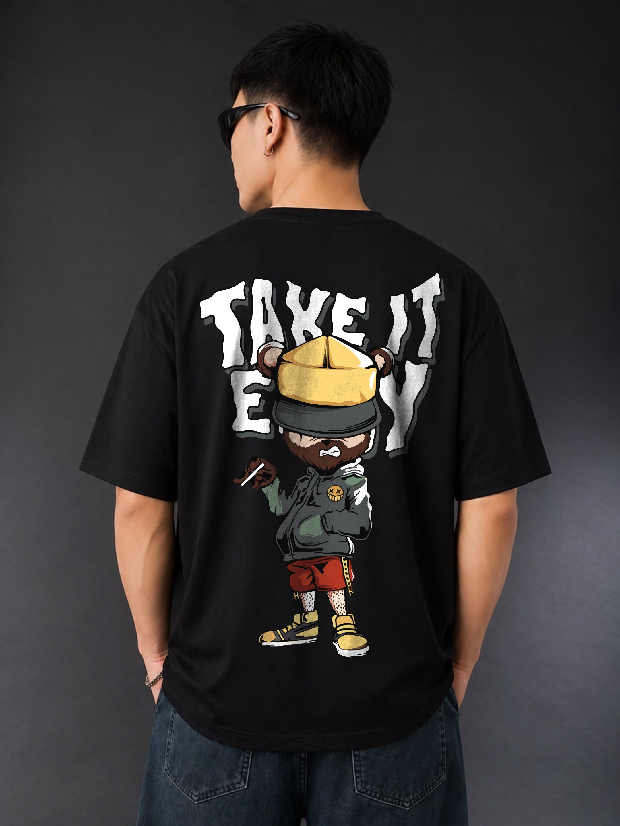 Take It Easy Oversized Fit T-Shirt