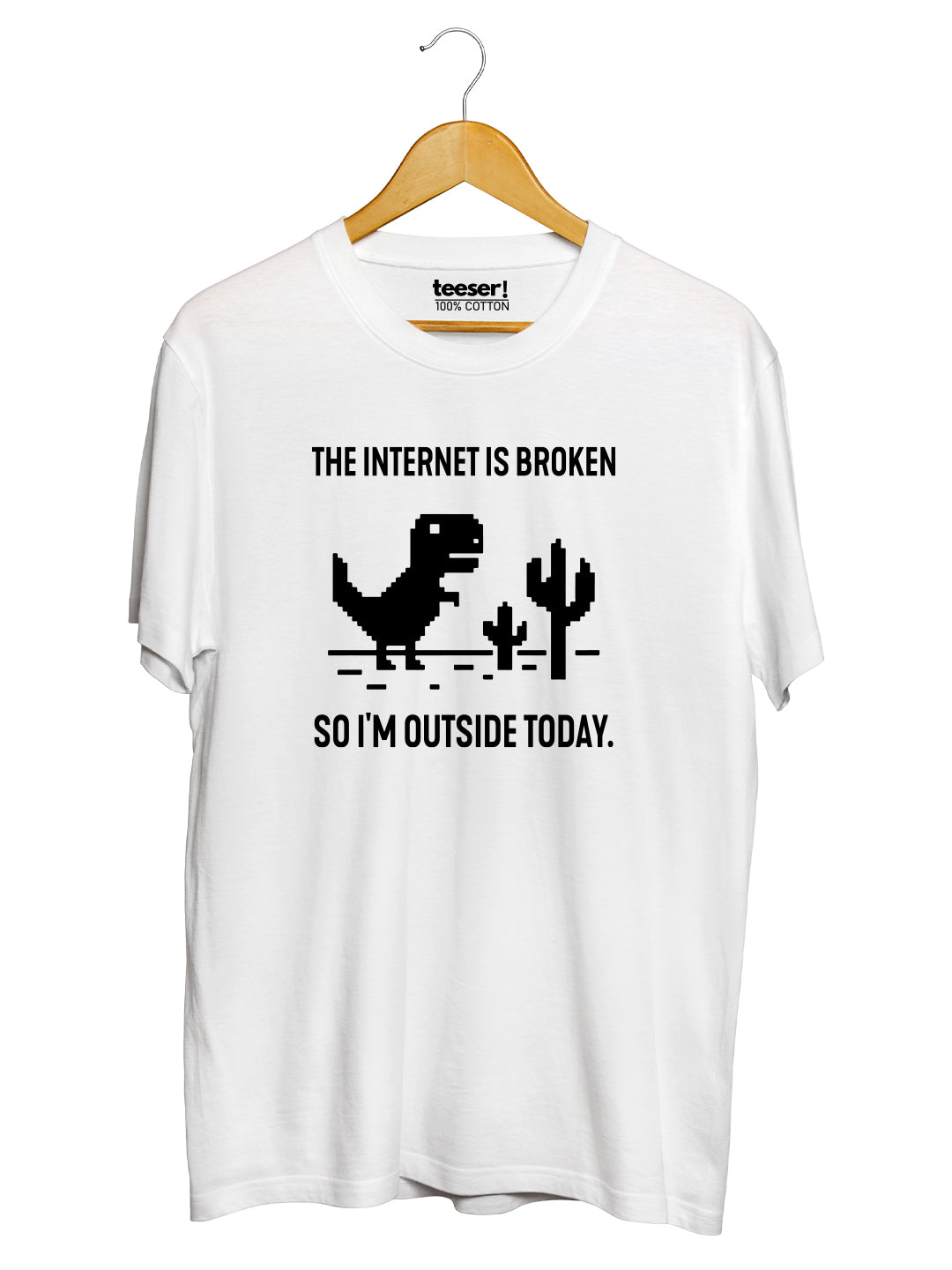 THE INTERNET IS BROKEN Regular T-Shirt