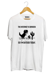 THE INTERNET IS BROKEN Regular T-Shirt