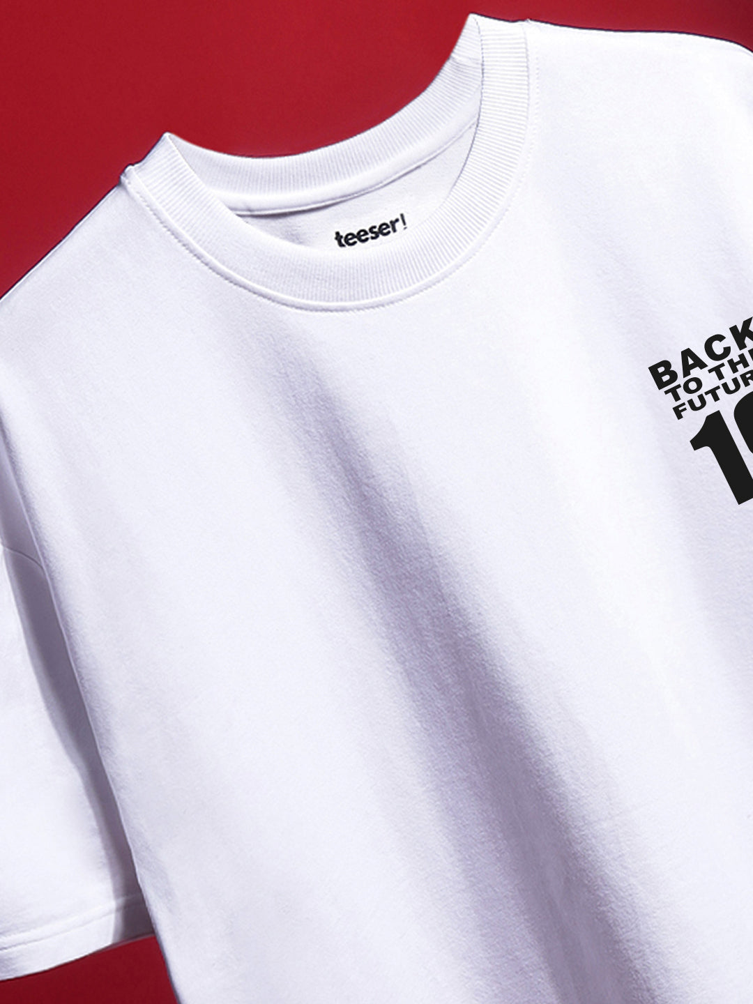 Back to the Future Oversized Fit T-Shirt