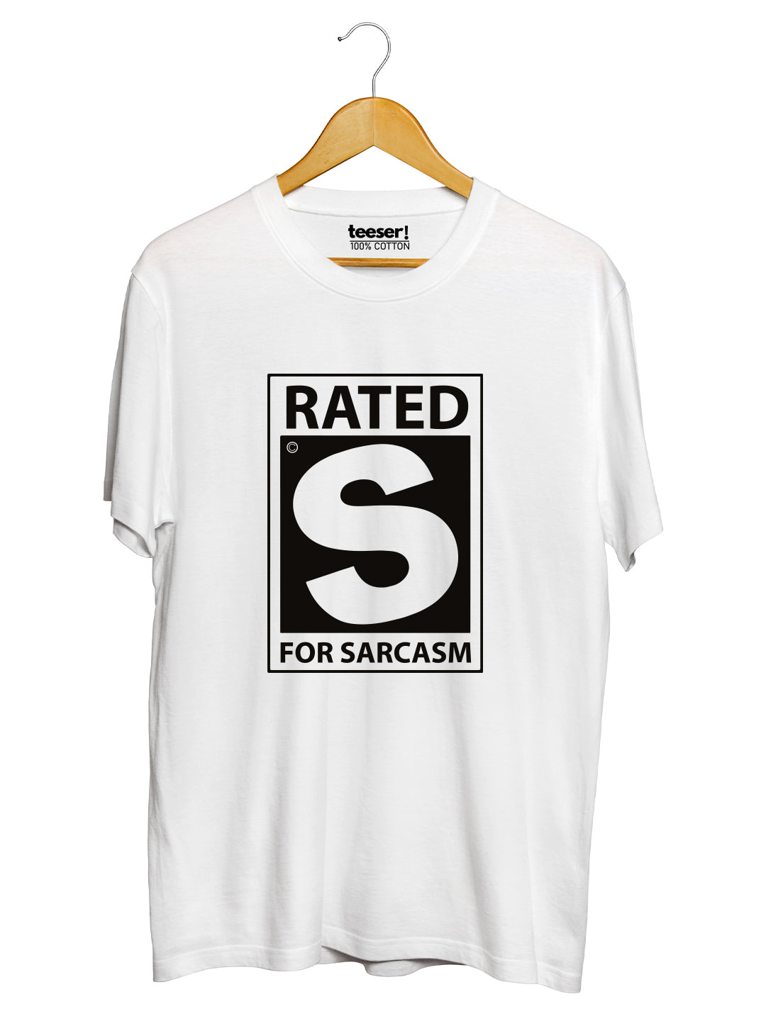 Rated For Sarcasm Regular Fit T-Shirt