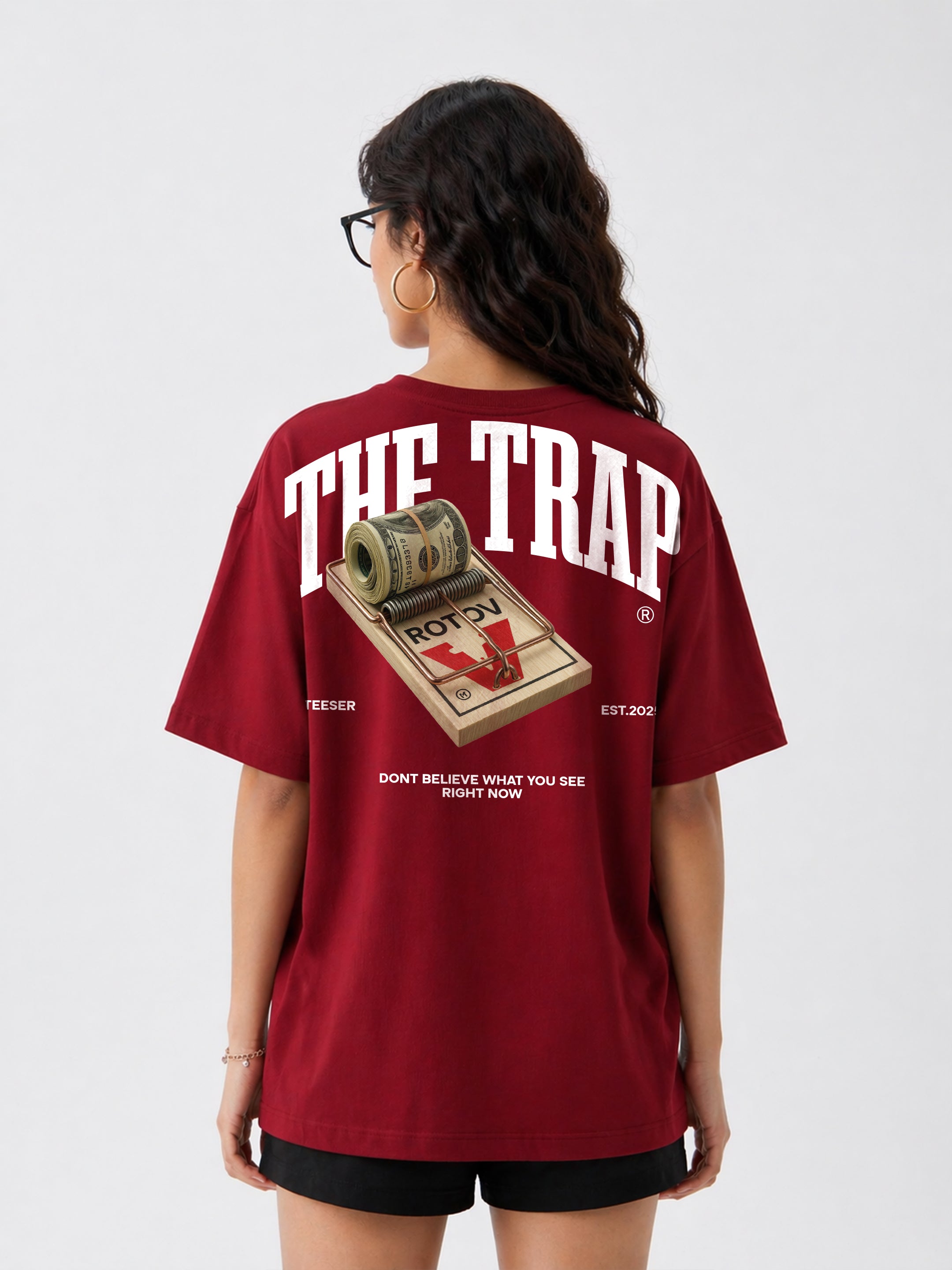 The Trap Oversized Fit T-Shirt For Women