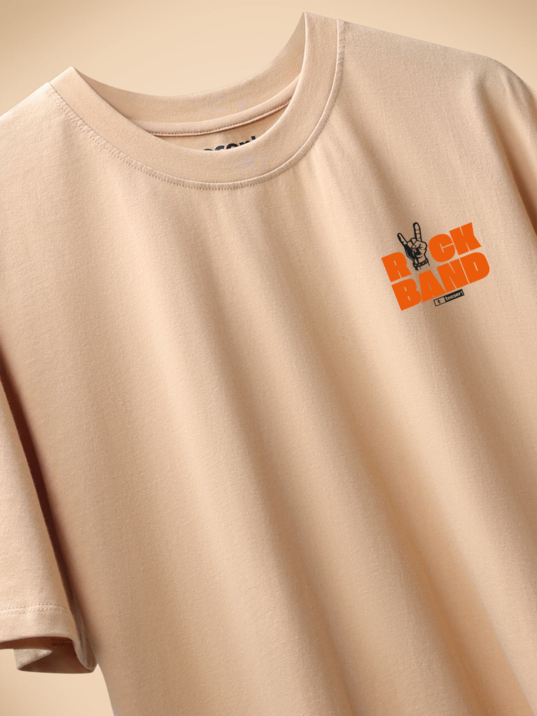 Rock Band Oversized Fit T-Shirt