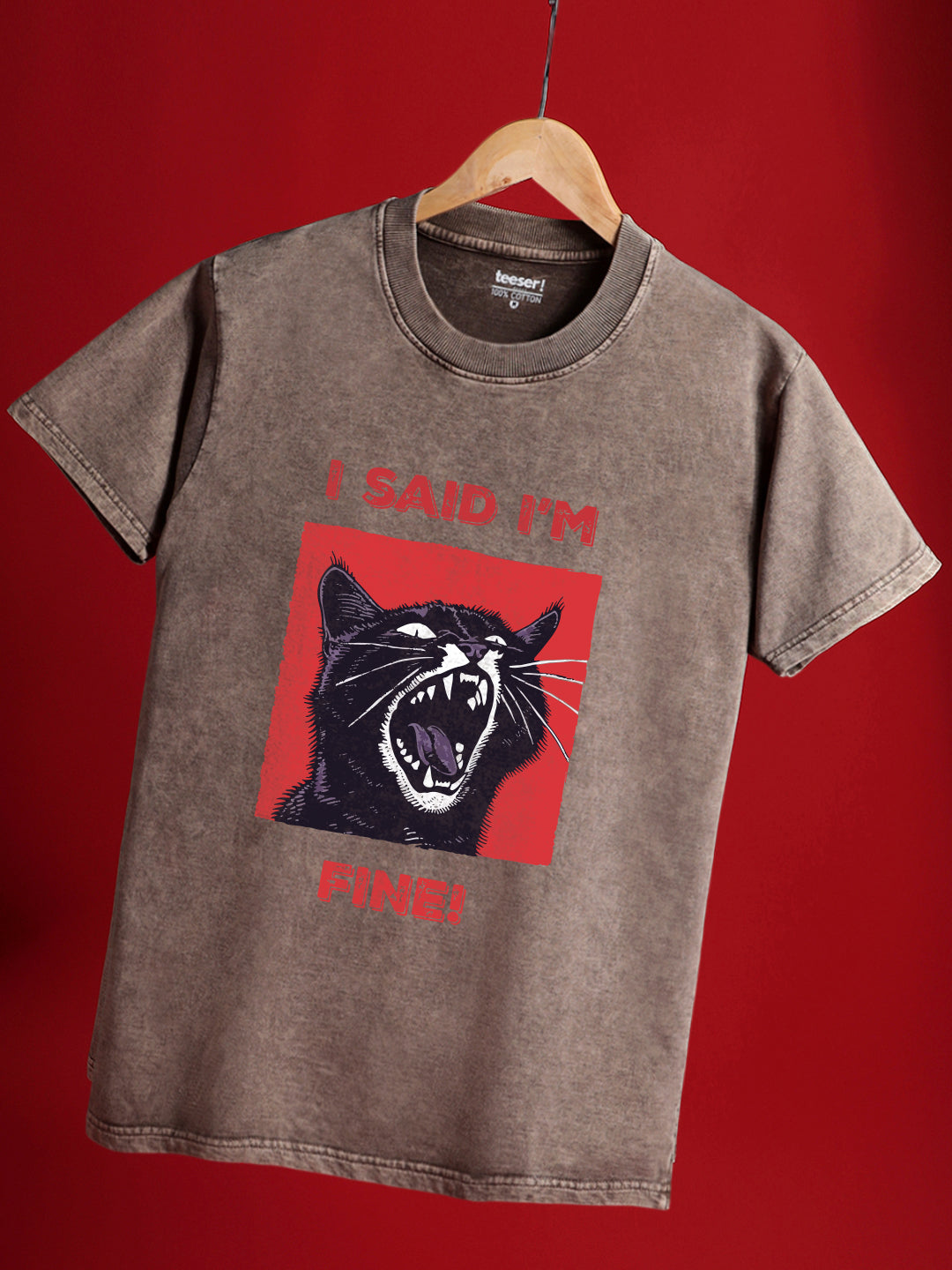 I Said I'm Fine Regular Fit T-Shirt