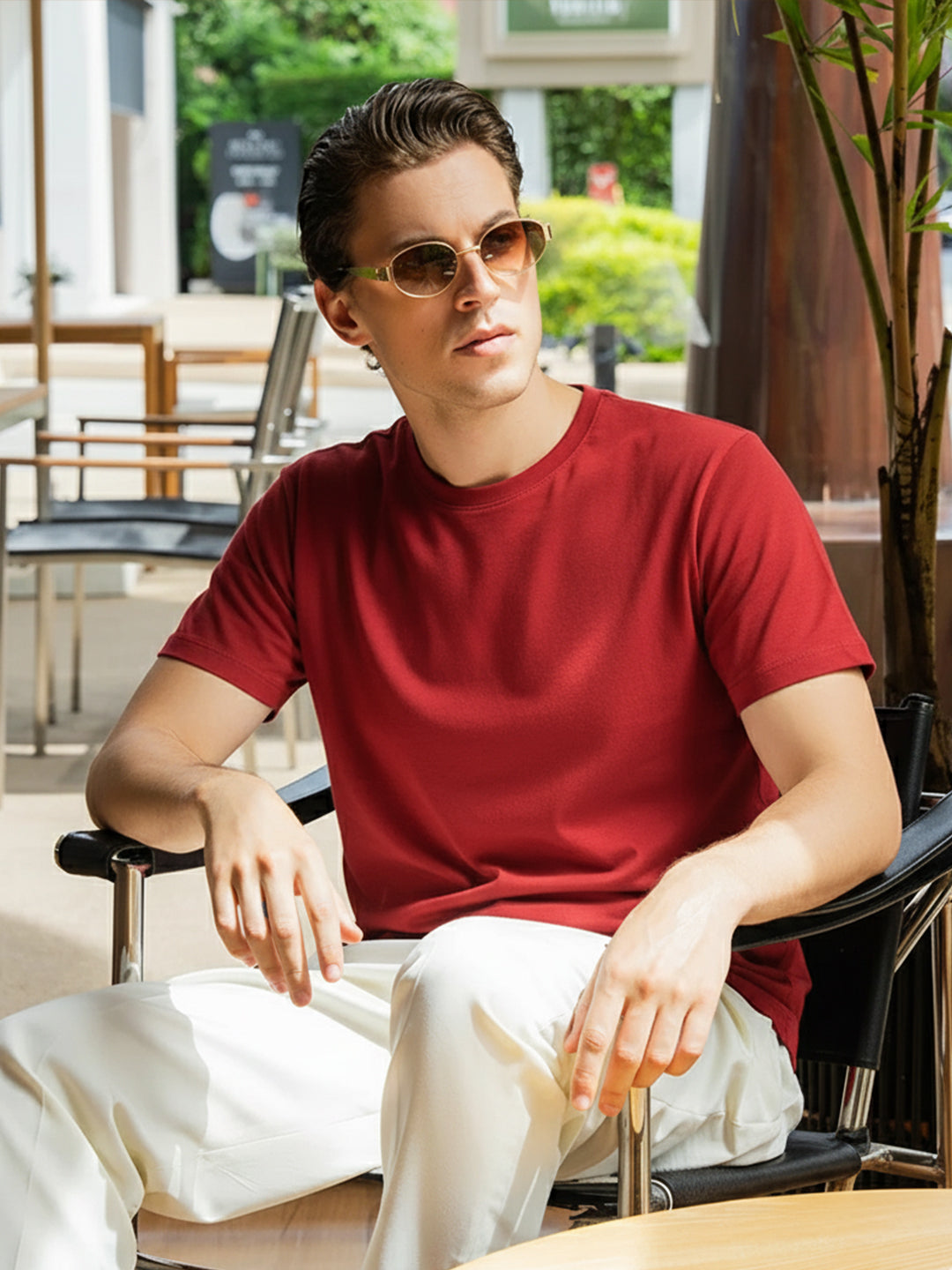 Classic Red Men’s Regular T-Shirt