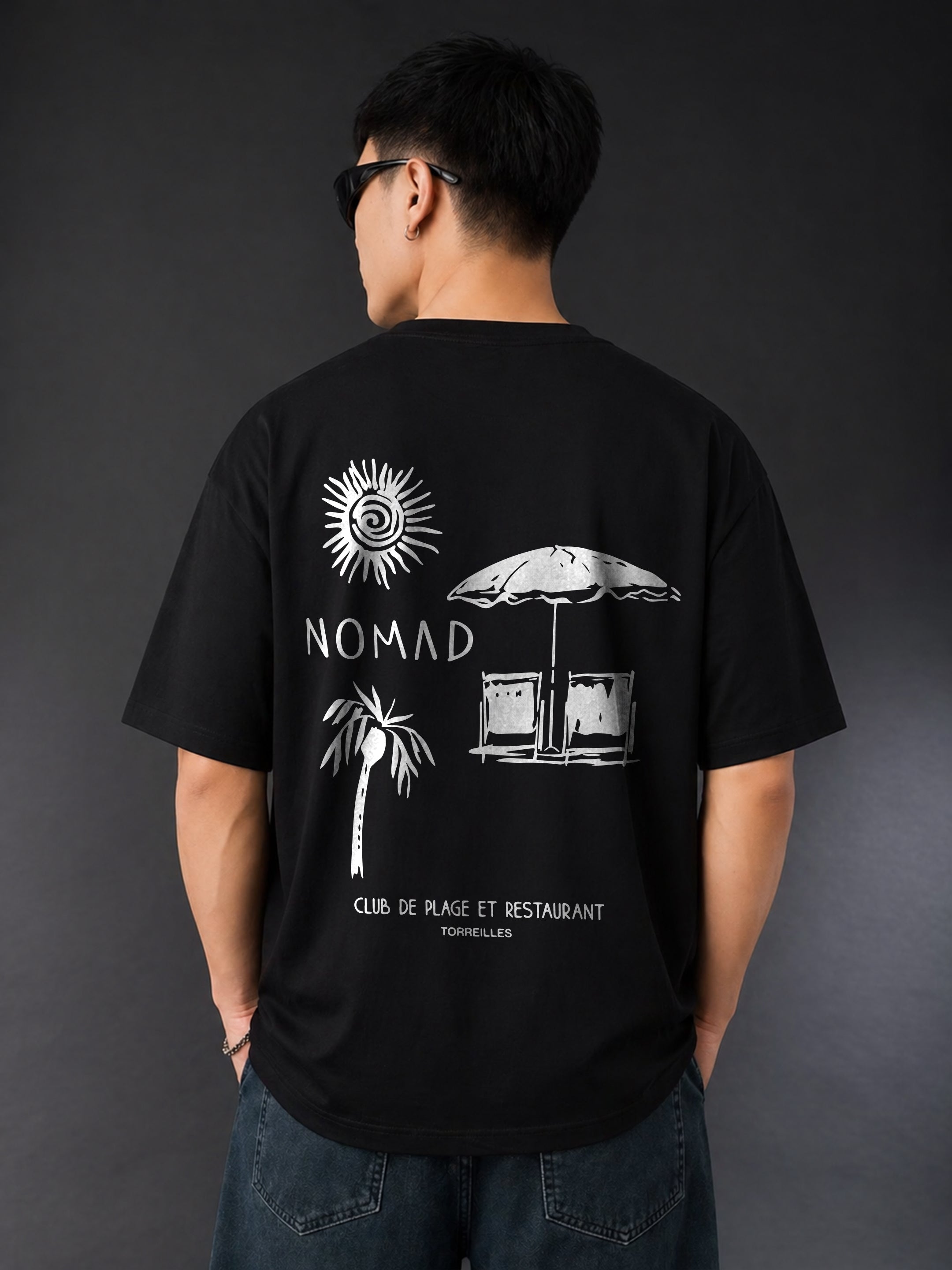 Nomad Beach Club Oversized T-Shirt