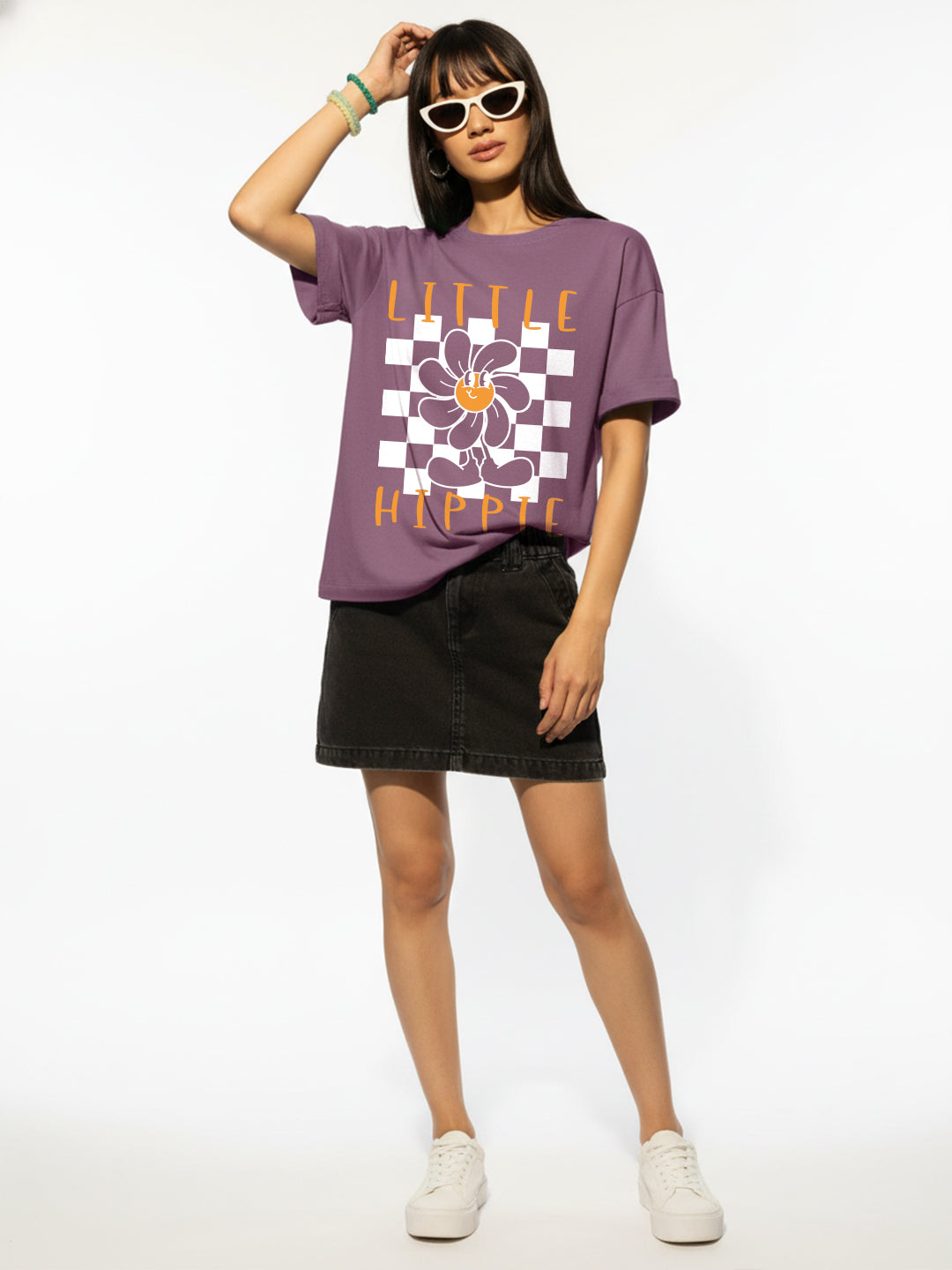 Little Hippie Oversized T-Shirt For Women
