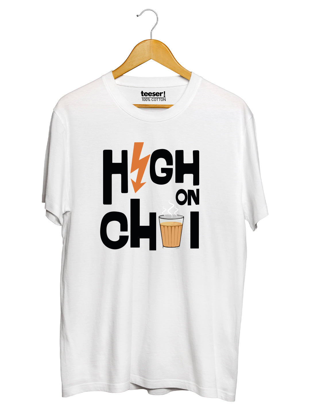 High On Chai Regular Fit T-Shirt