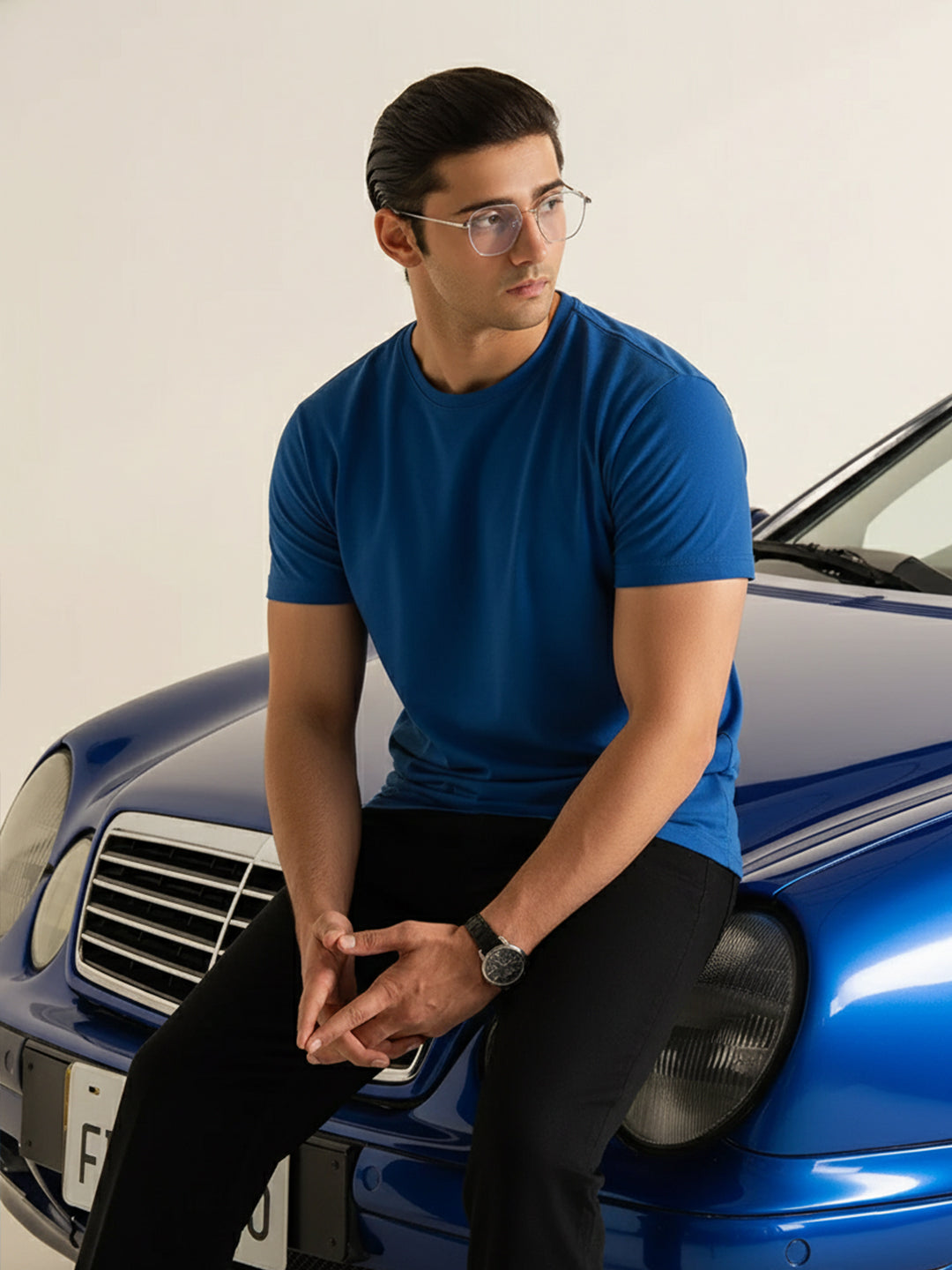 Classic Blue Regular T-Shirt