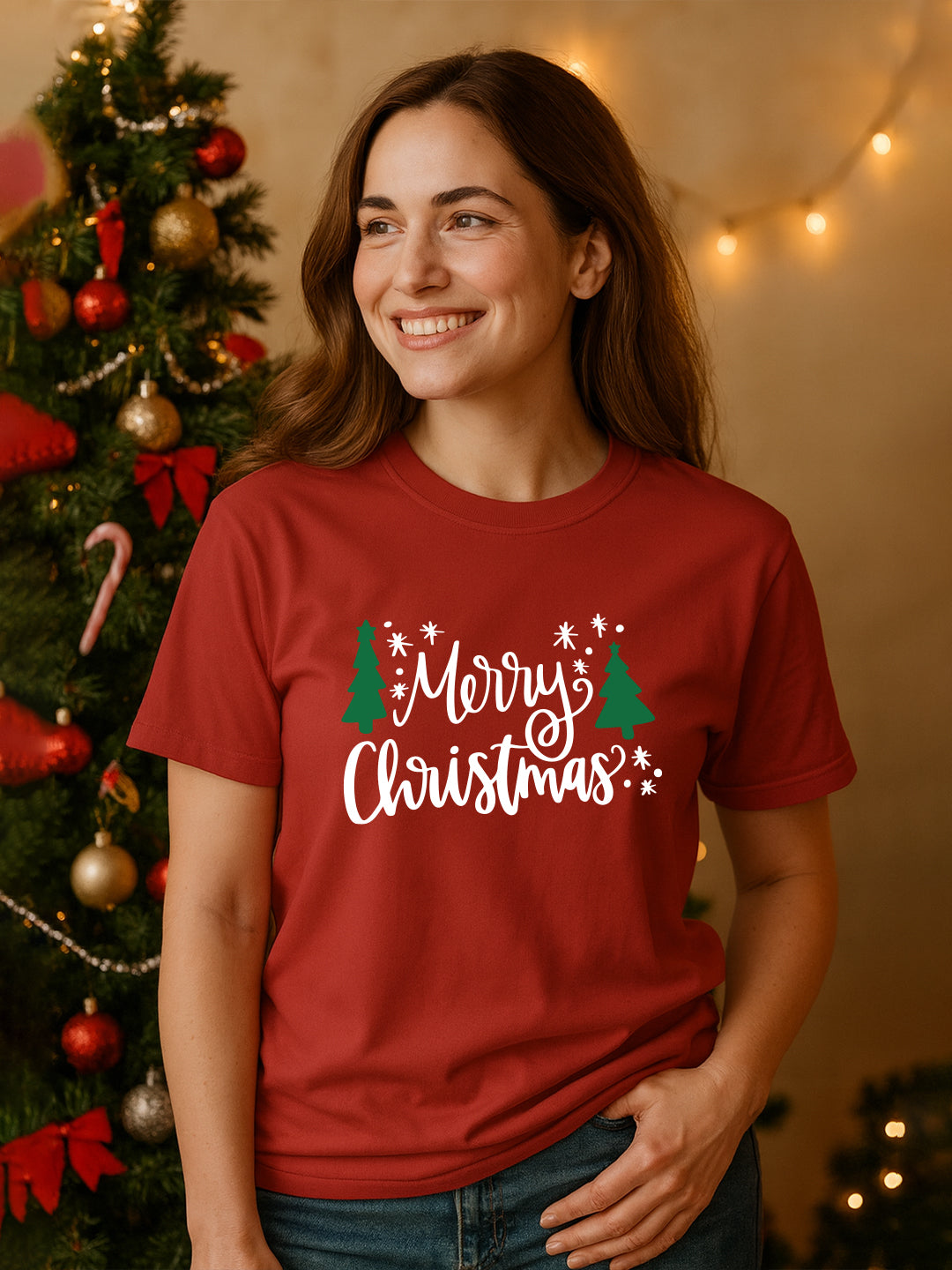 Christmas Regular T-Shirt For Women
