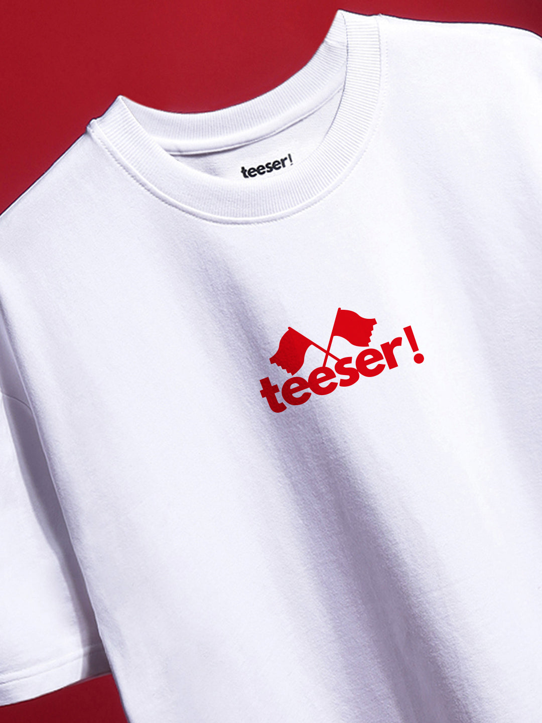 Red Flag Oversized Fit T-Shirt