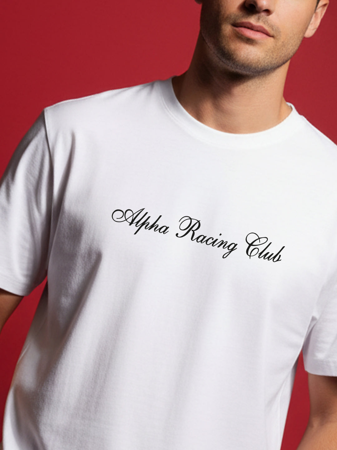 Alpha Racing Club Oversized Fit T-Shirt