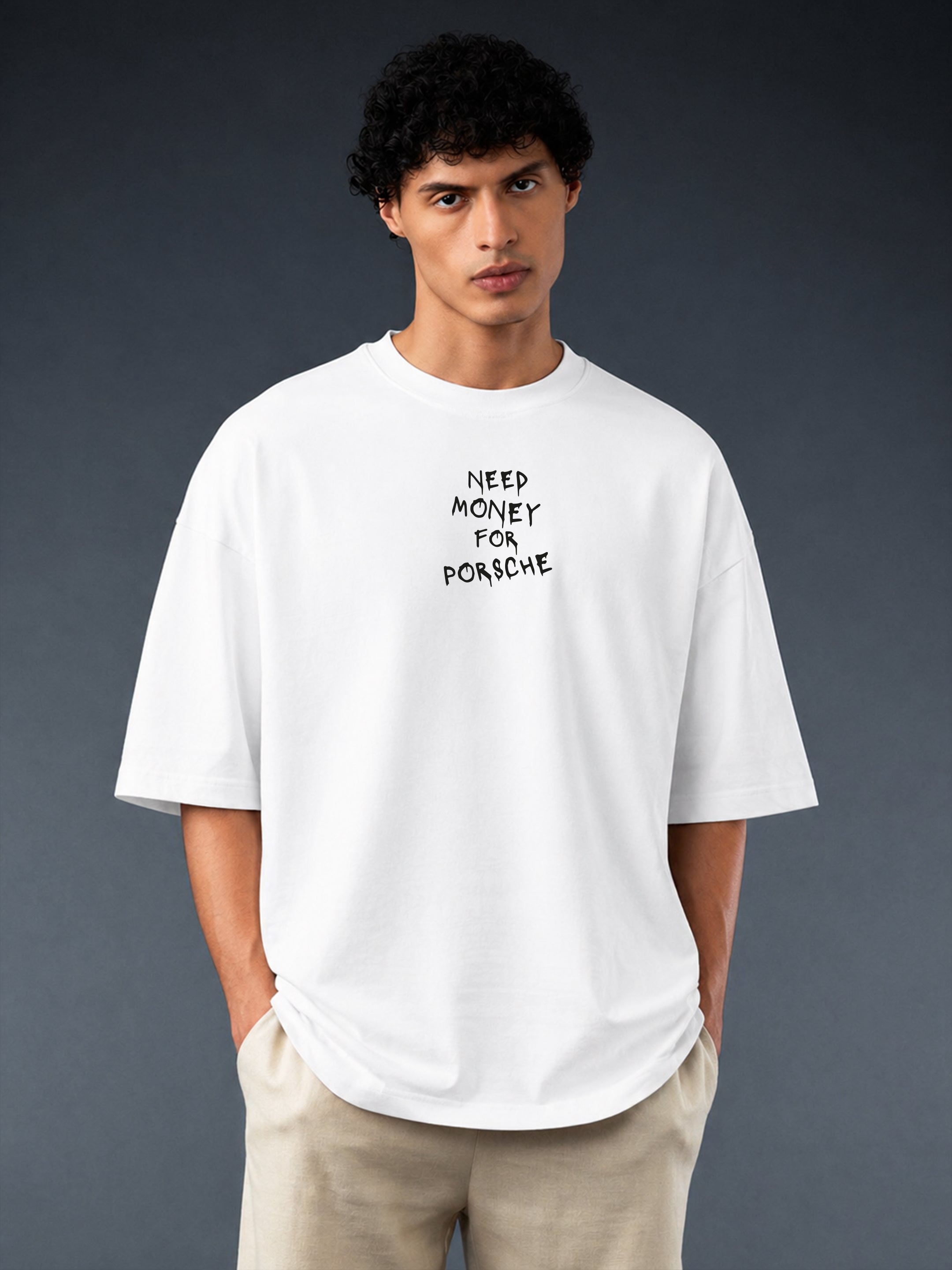 911 Porsche Oversized Fit Graphic T-Shirt