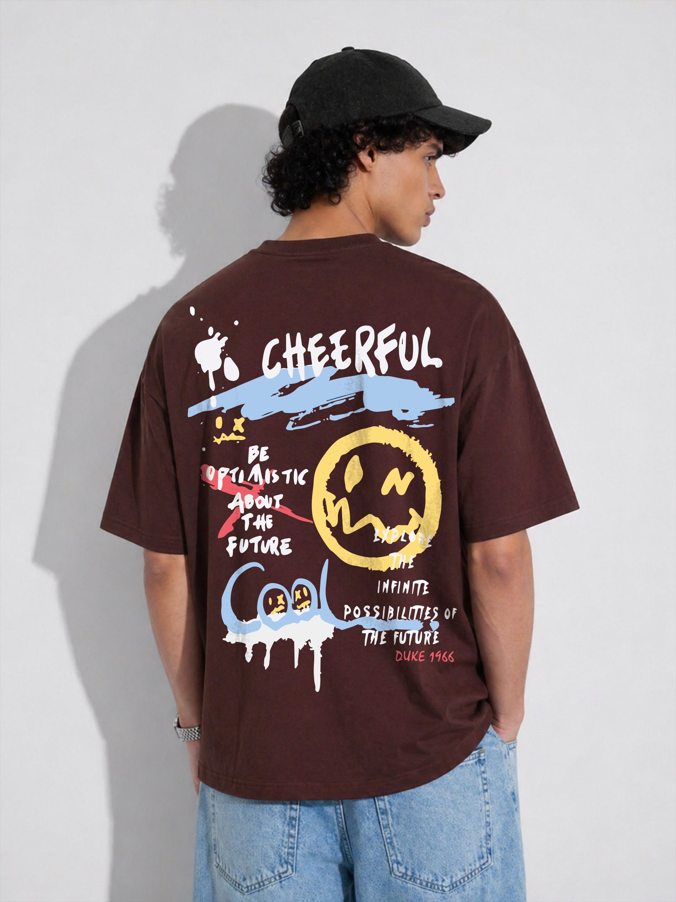 Cheerful Oversized Fit T-Shirt