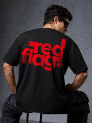 Red Flag Oversized Fit T-Shirt